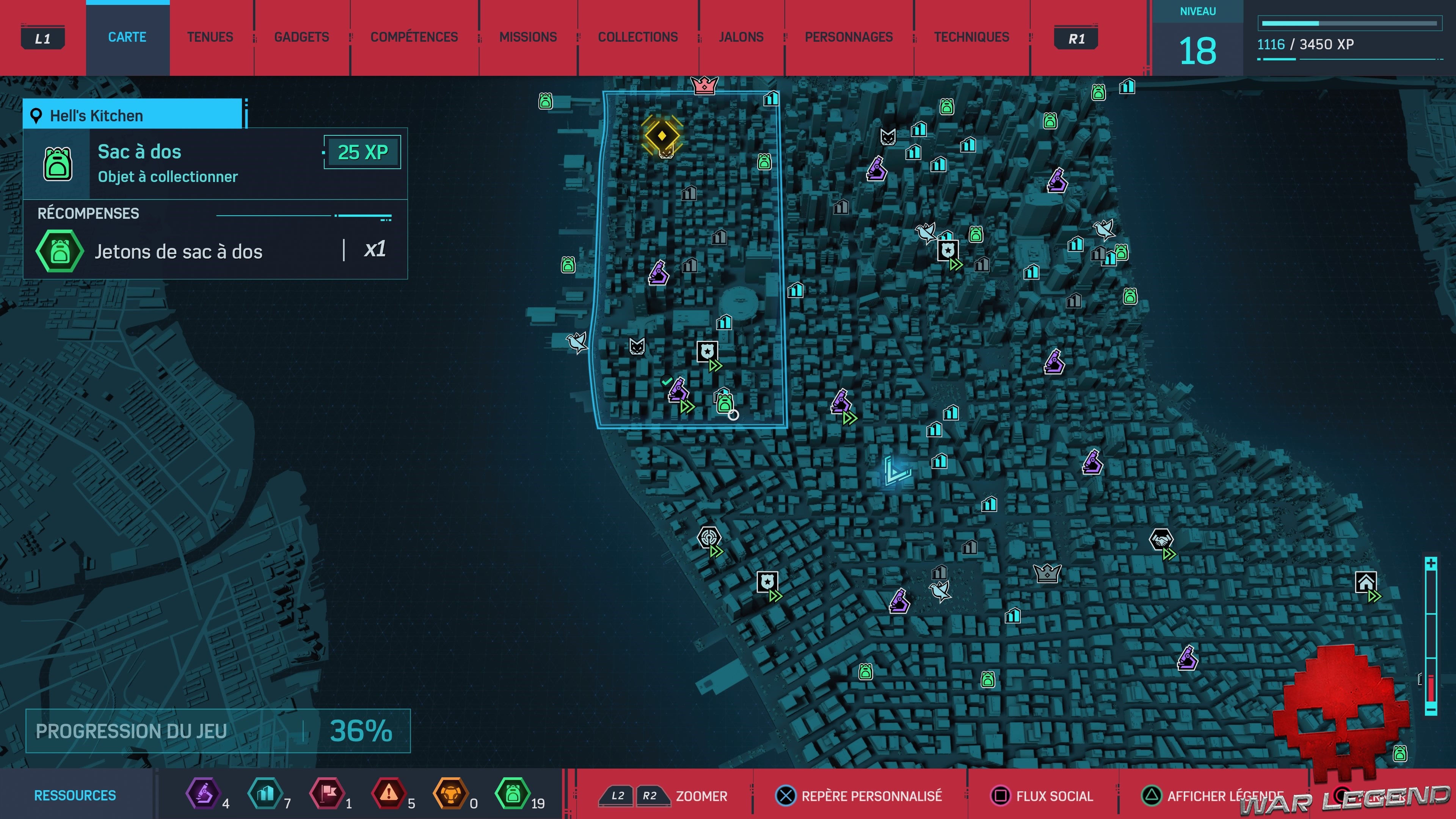 Spider-Man sacs à dos Hell's Kitchen 4