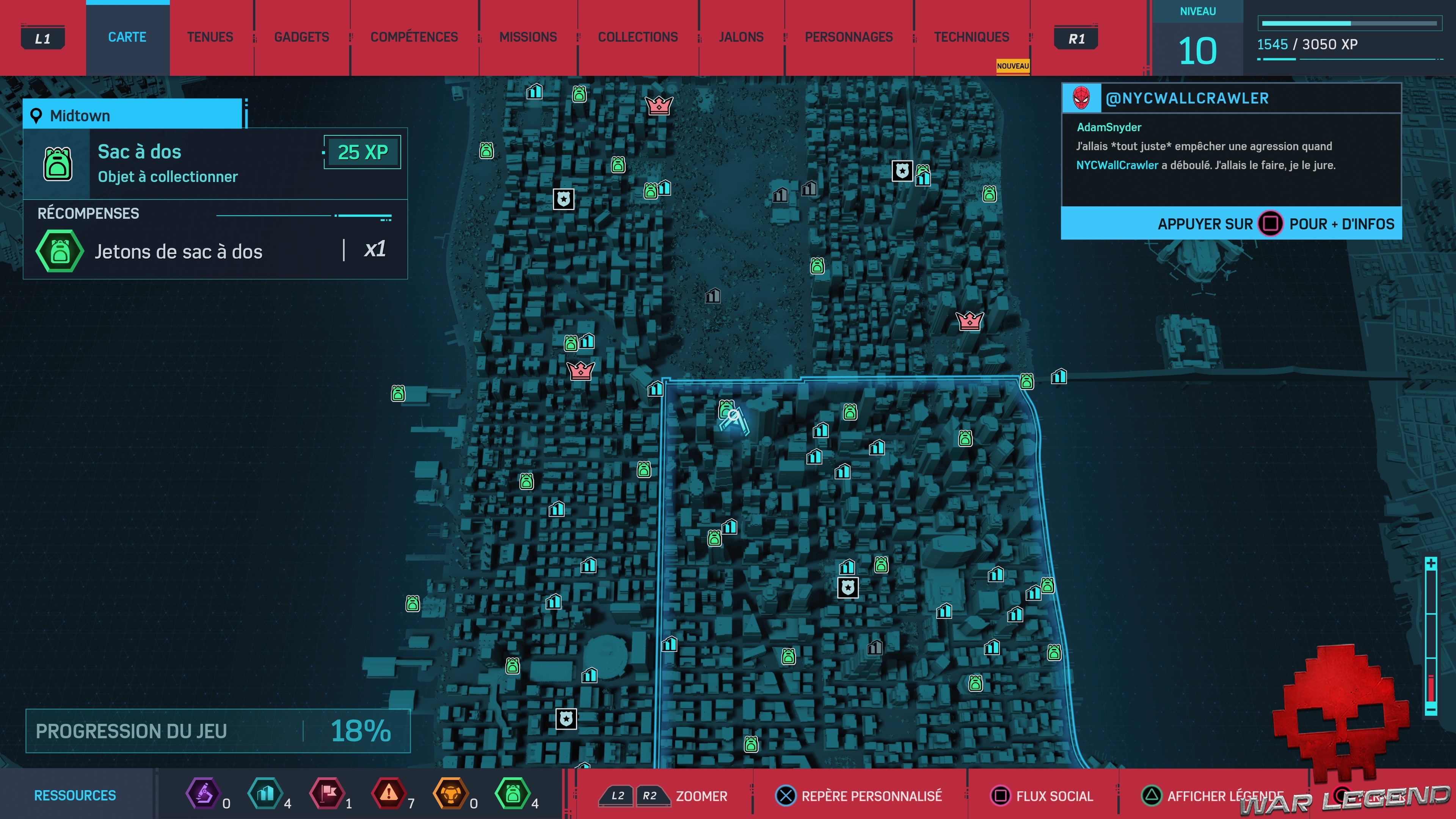 Spider-Man sacs à dos Midtown 1