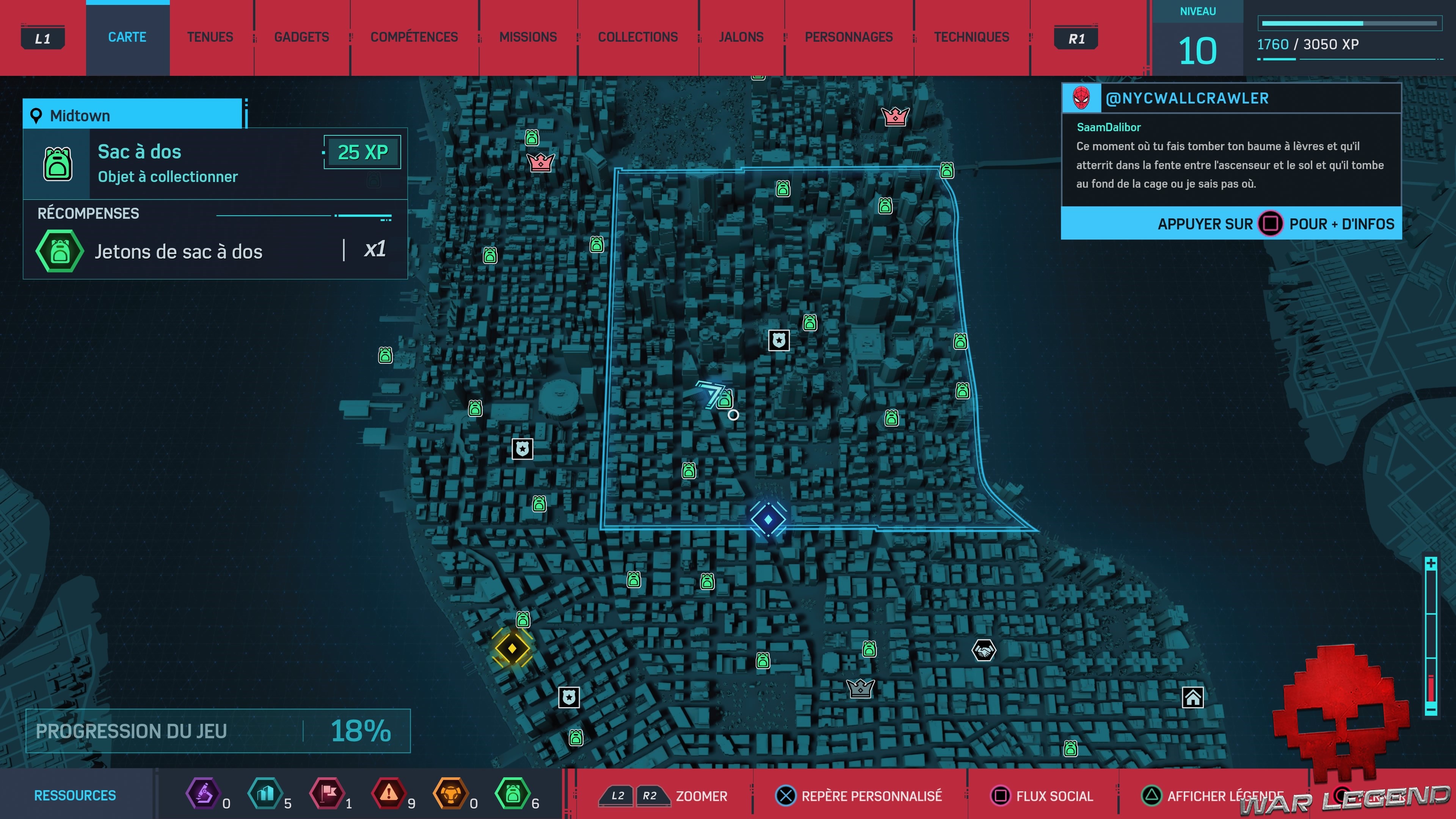 Spider-Man sacs à dos Midtown 3