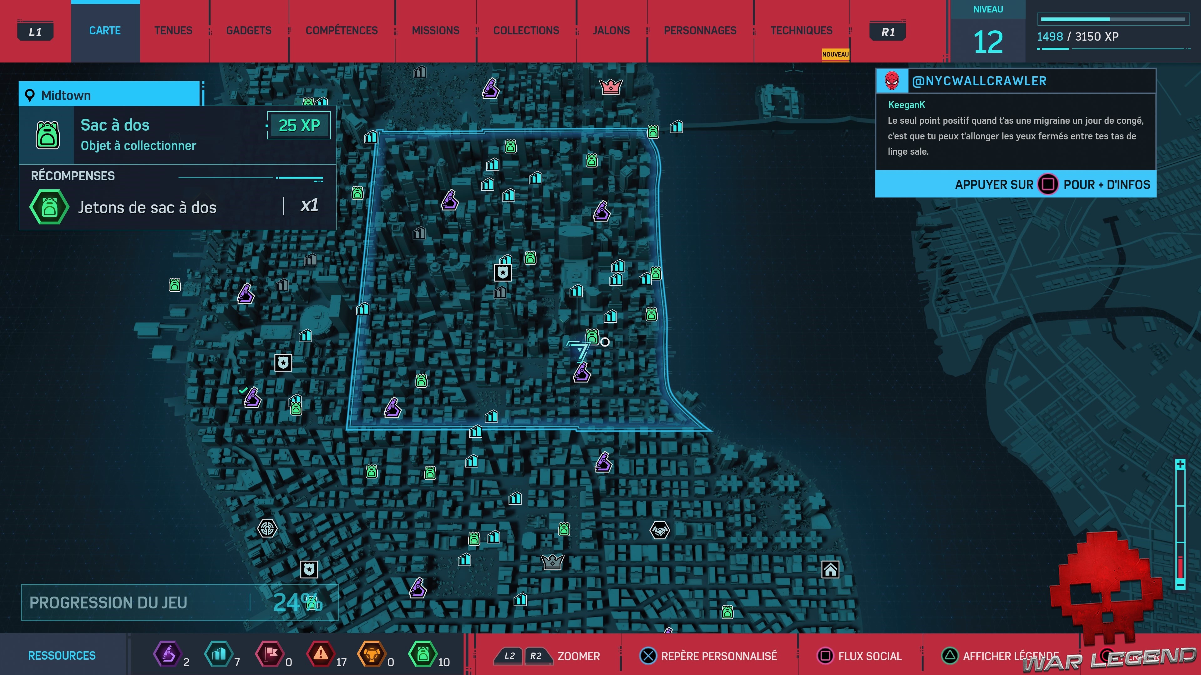 Spider-Man sacs à dos Midtown 4