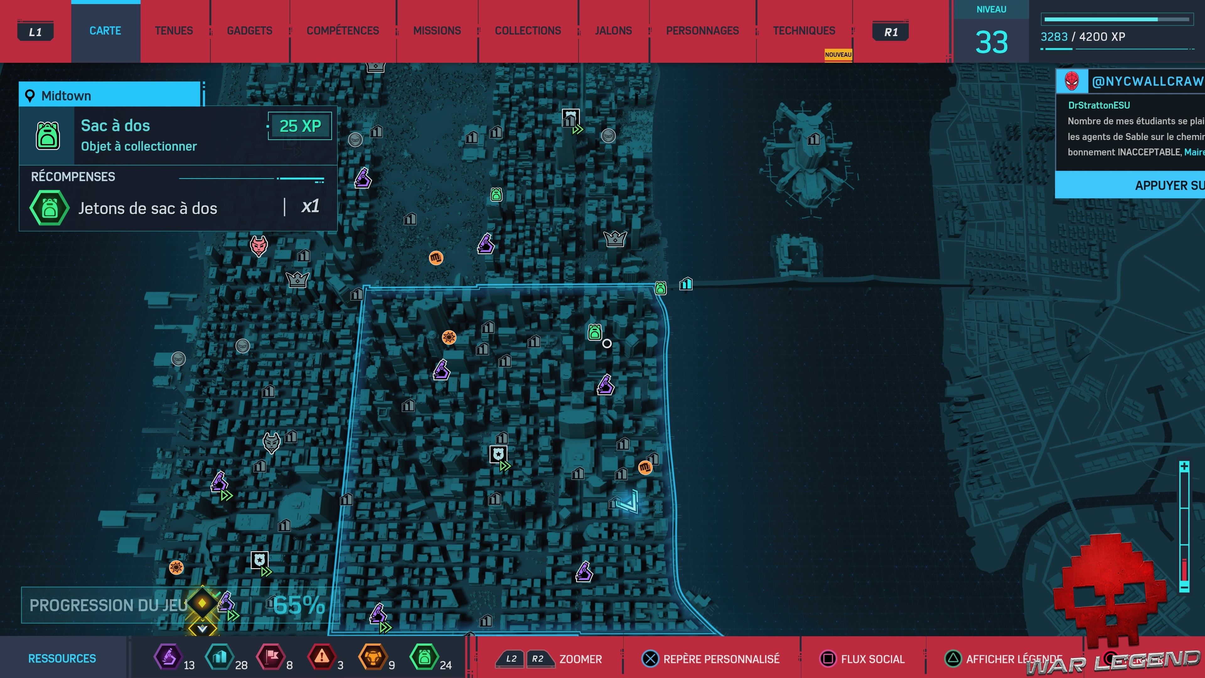 Spider-Man sacs à dos Midtown 10