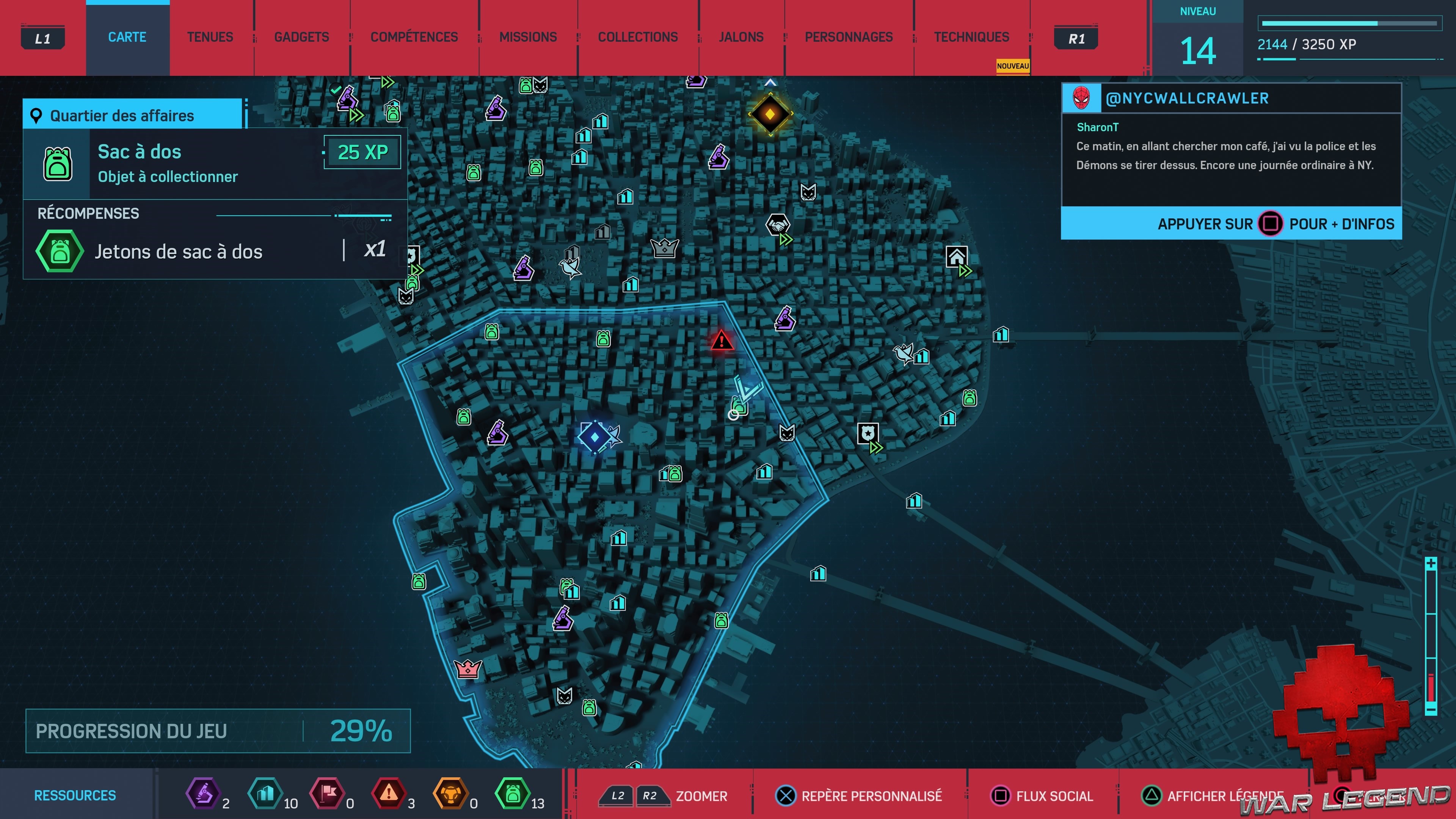 Spider-Man sacs à dos Quartier des affaires 2