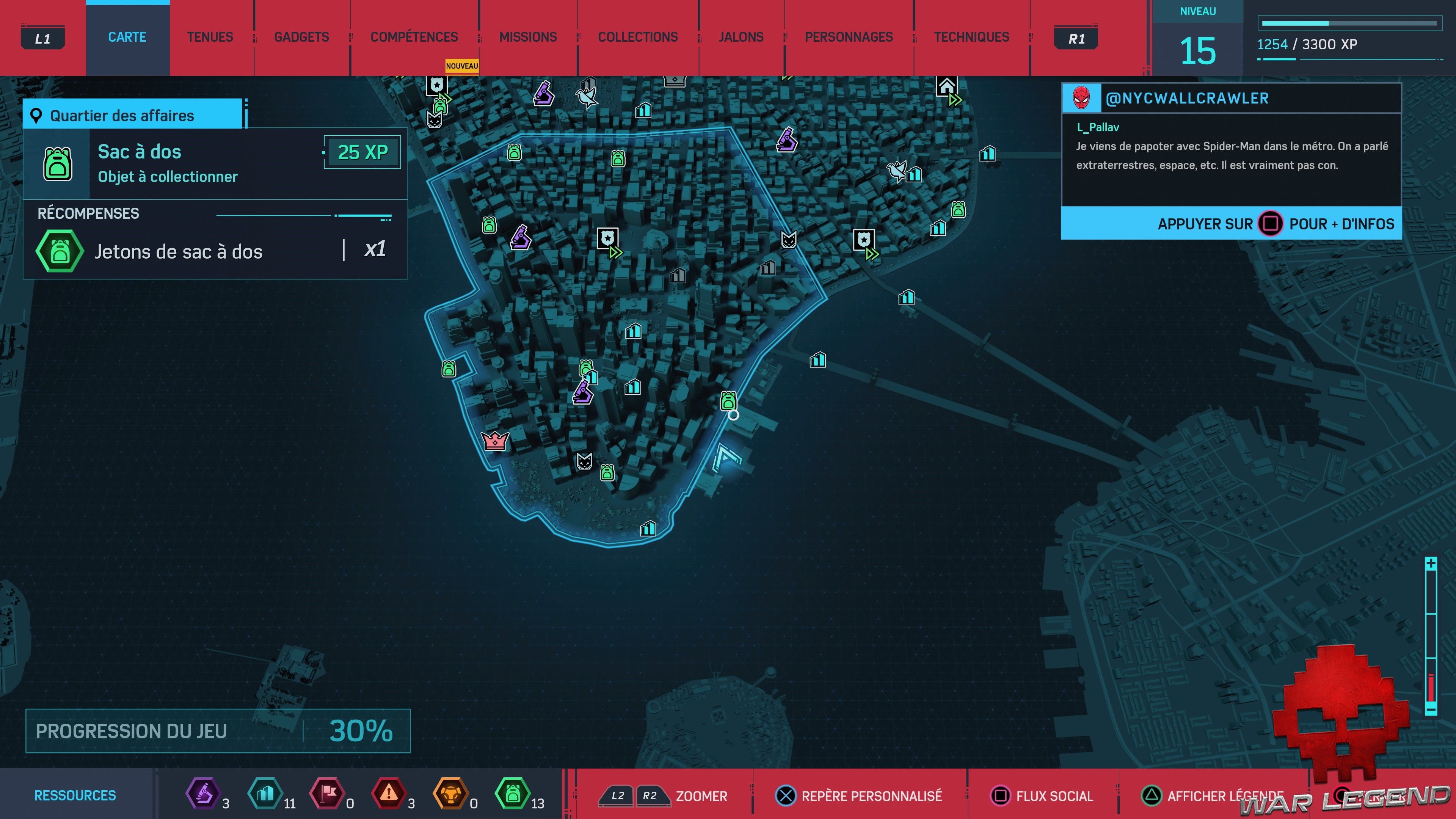 Spider-Man sacs à dos Quartier des affaires 3