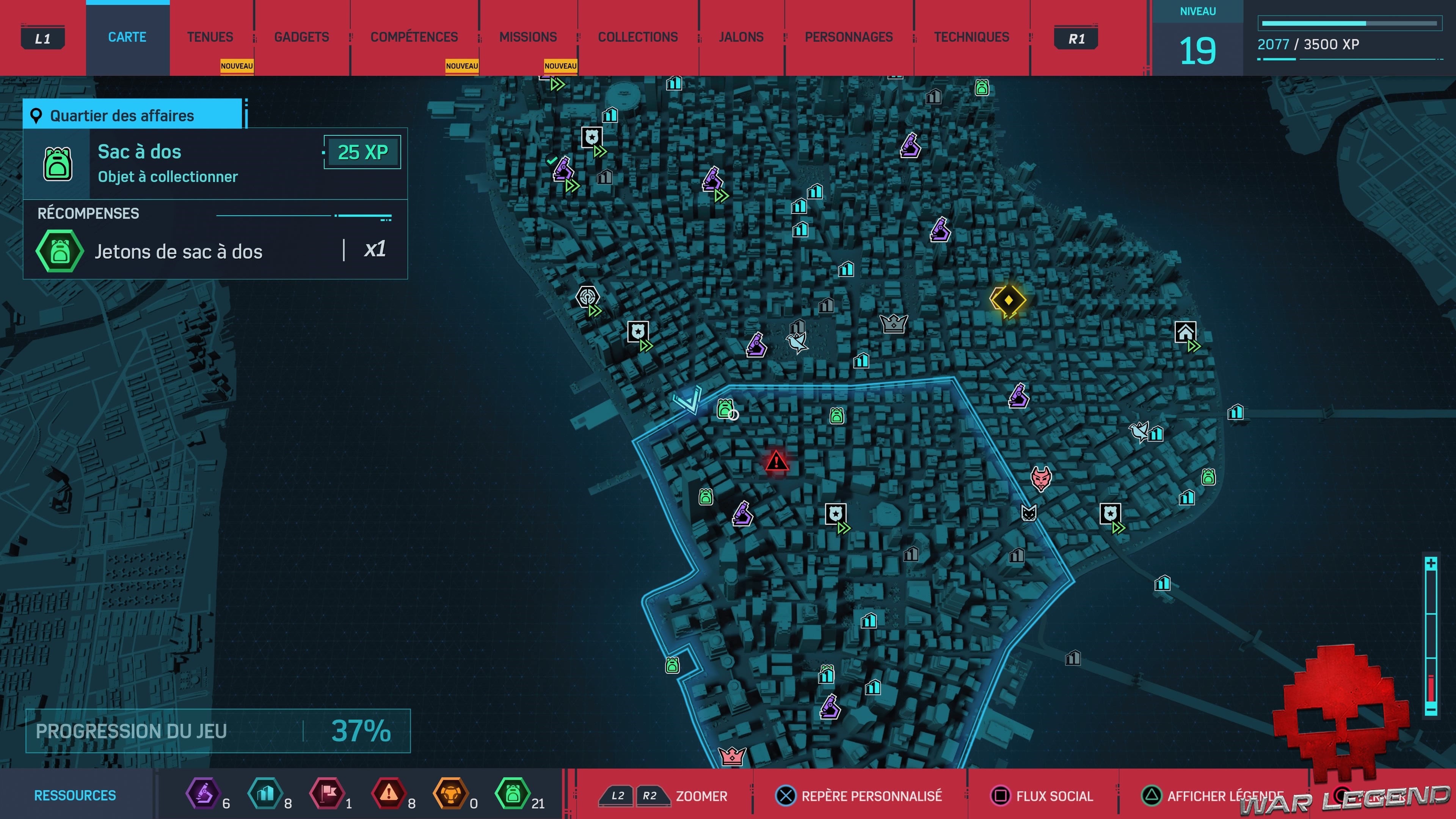 Spider-Man sacs à dos Quartier des affaires 4