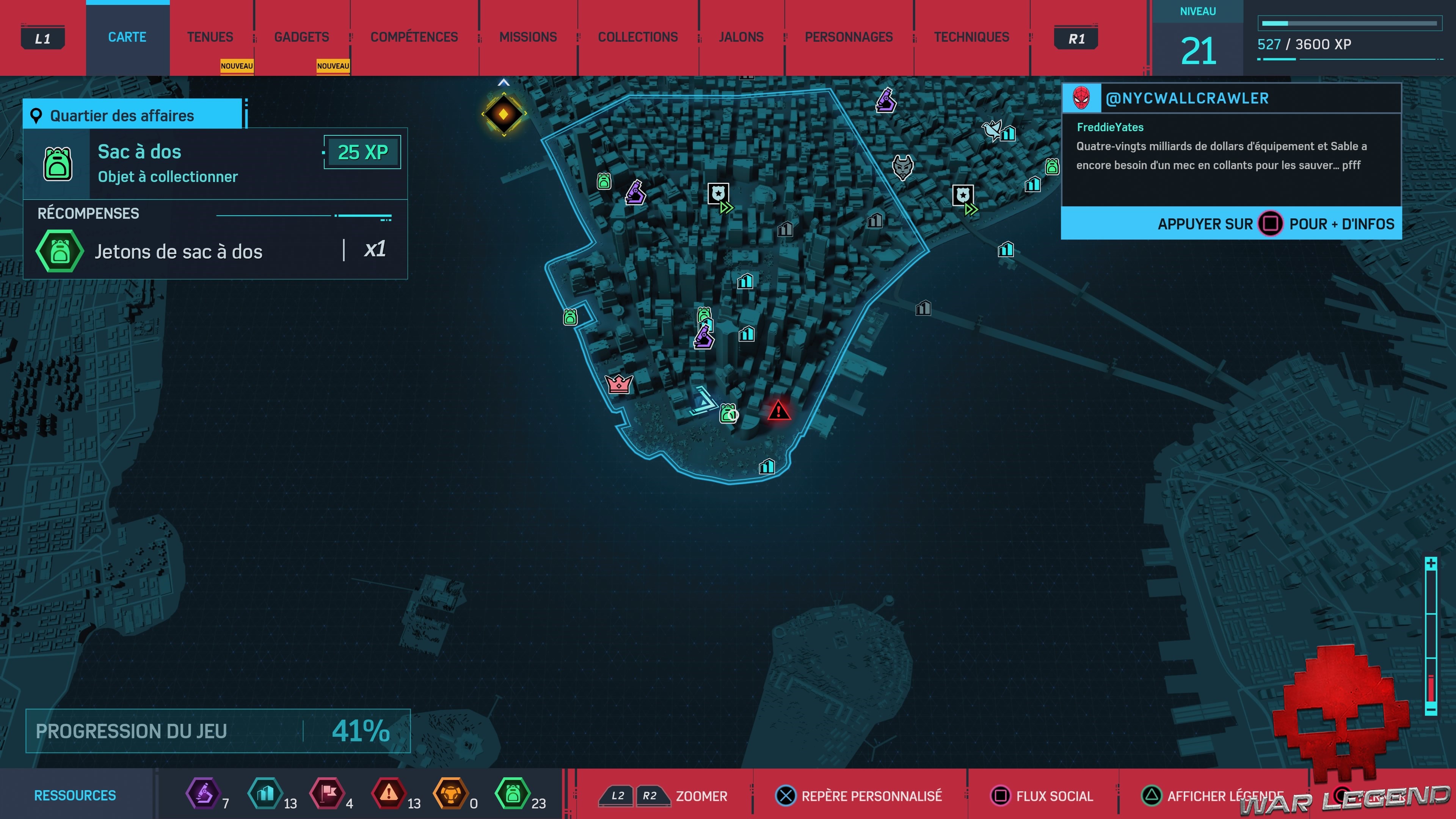 Spider-Man sacs à dos Quartier des affaires 6