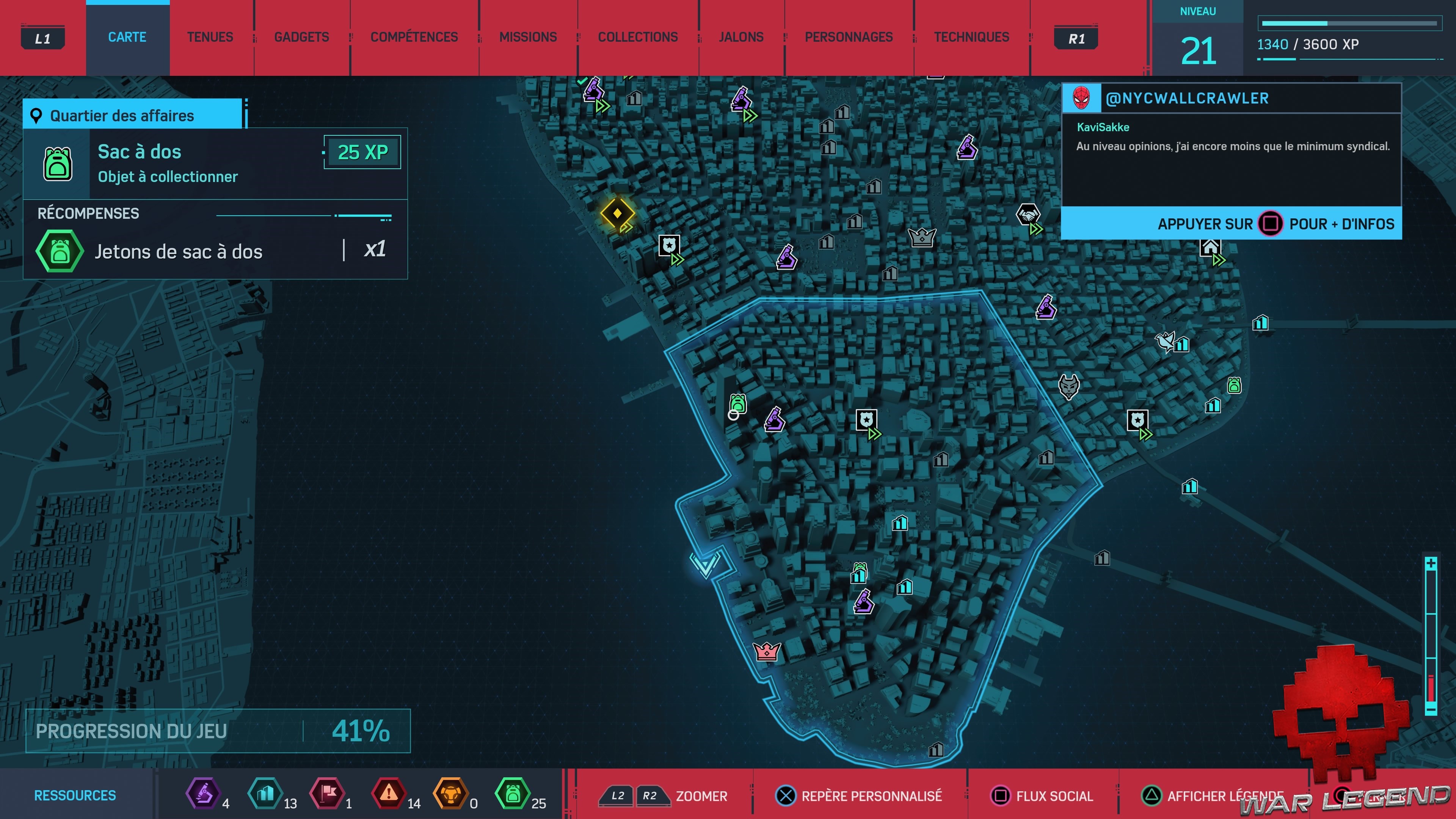 Spider-Man sacs à dos Quartier des affaires 8