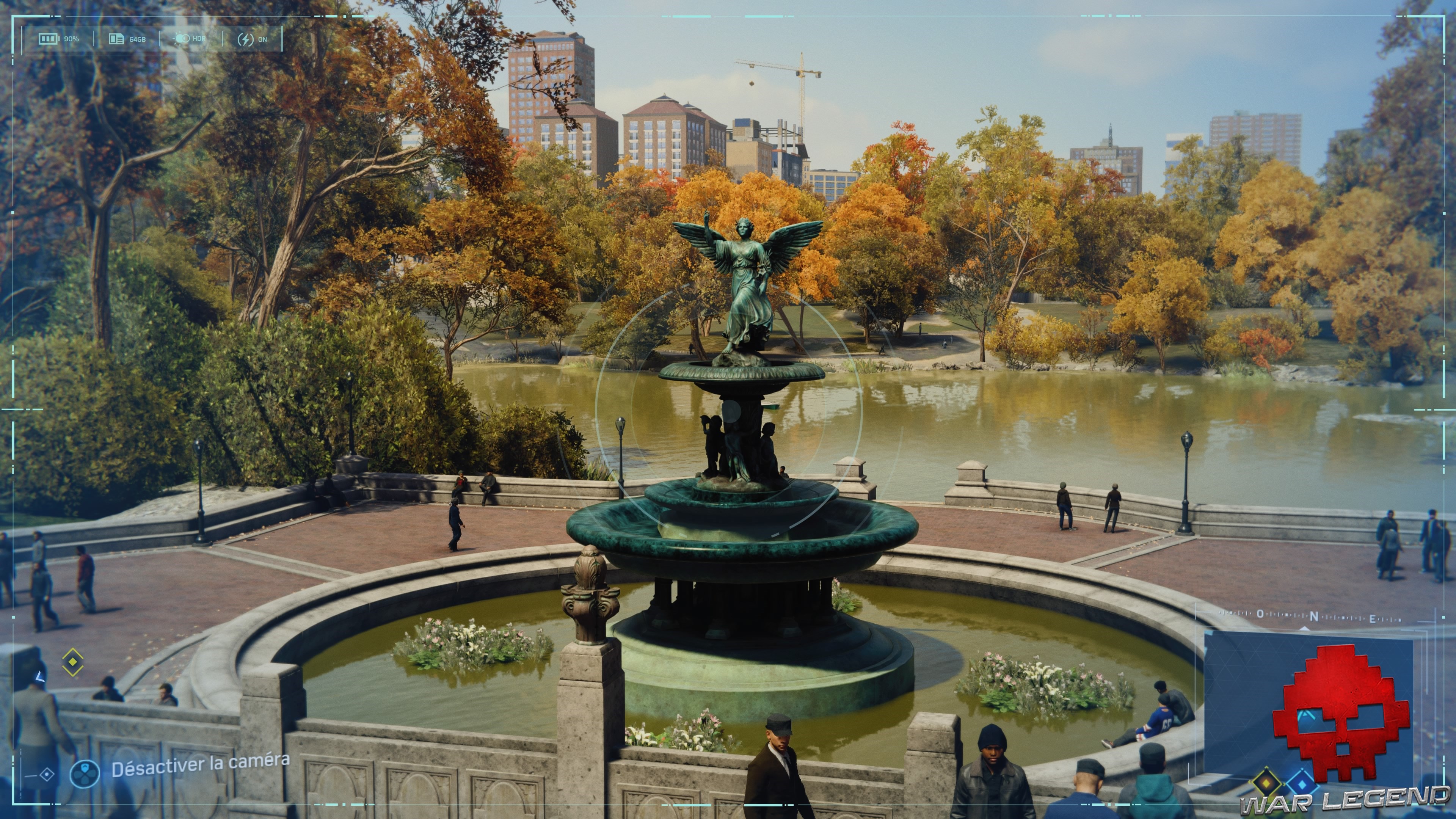 Spider-Man Monuments Central Park Fontaine de Bethesda photo