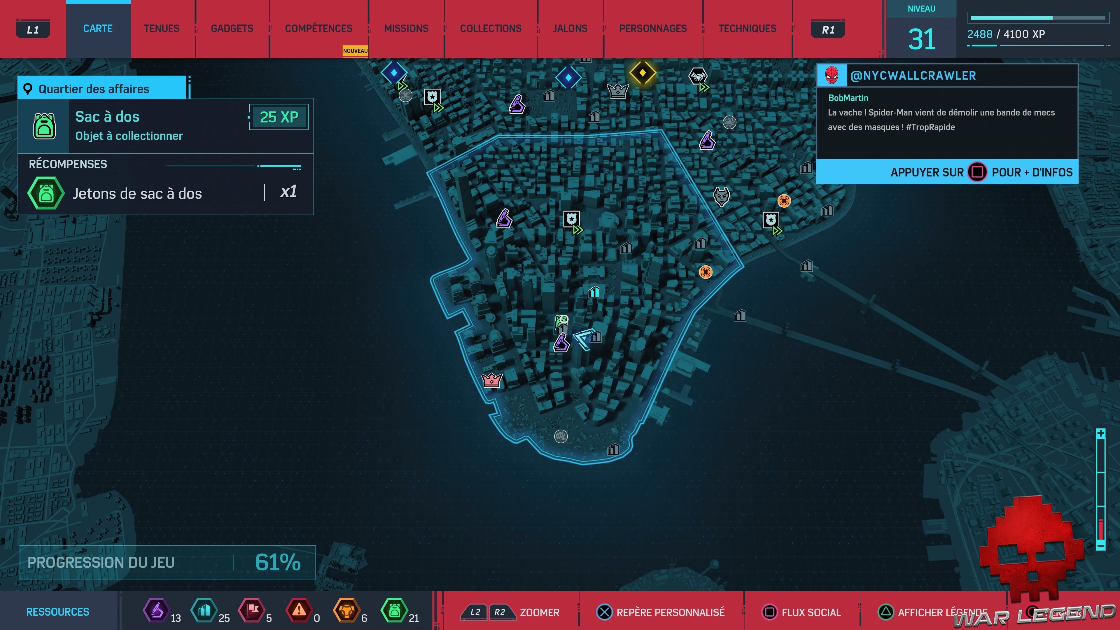 Spider-Man sacs à dos Quartier des affaires 9