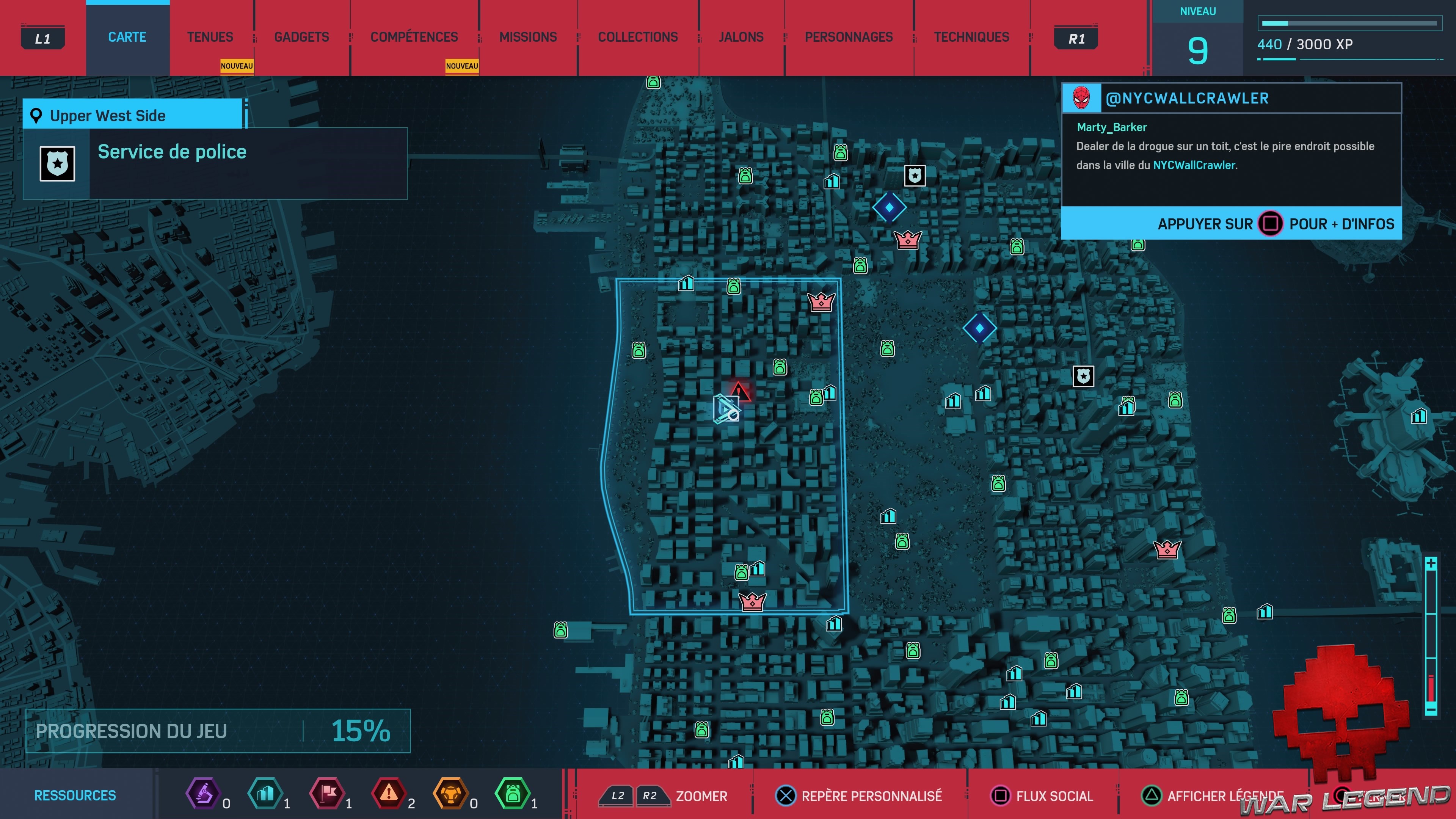 Spider-Man sacs à dos Upper West Side 1