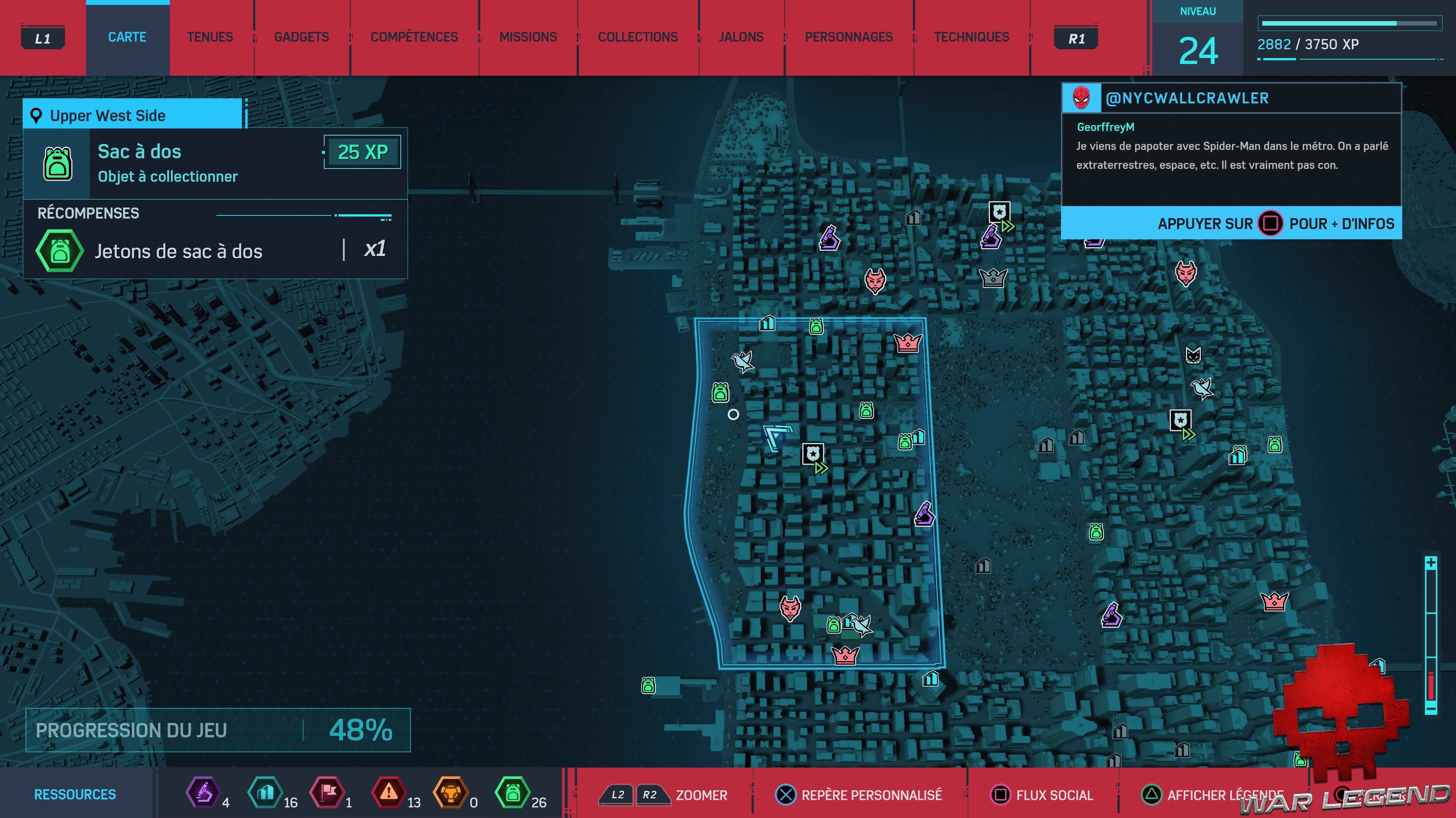 Spider-Man sacs à dos Upper West Side 2