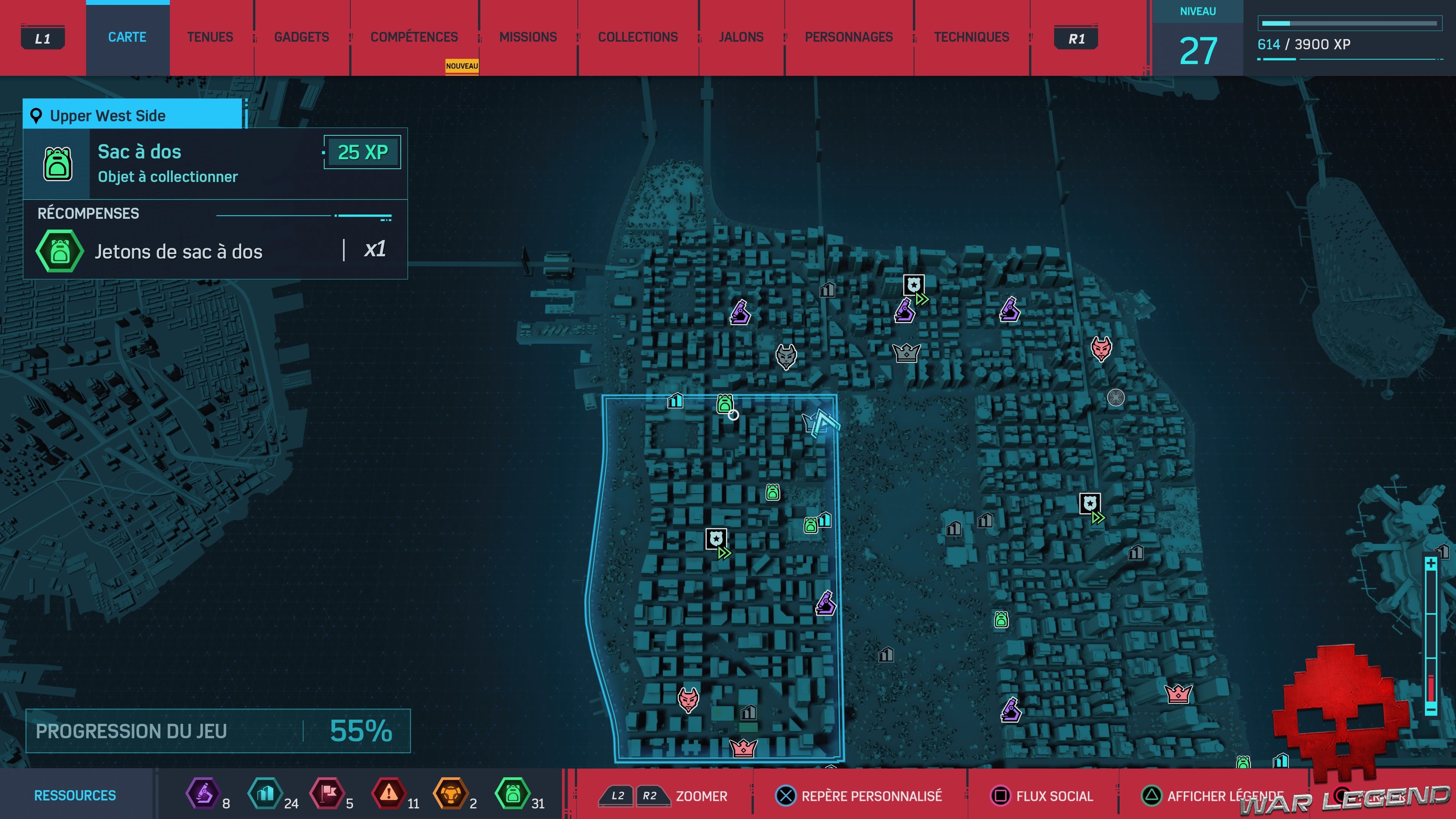 Spider-Man sacs à dos Upper West Side 4