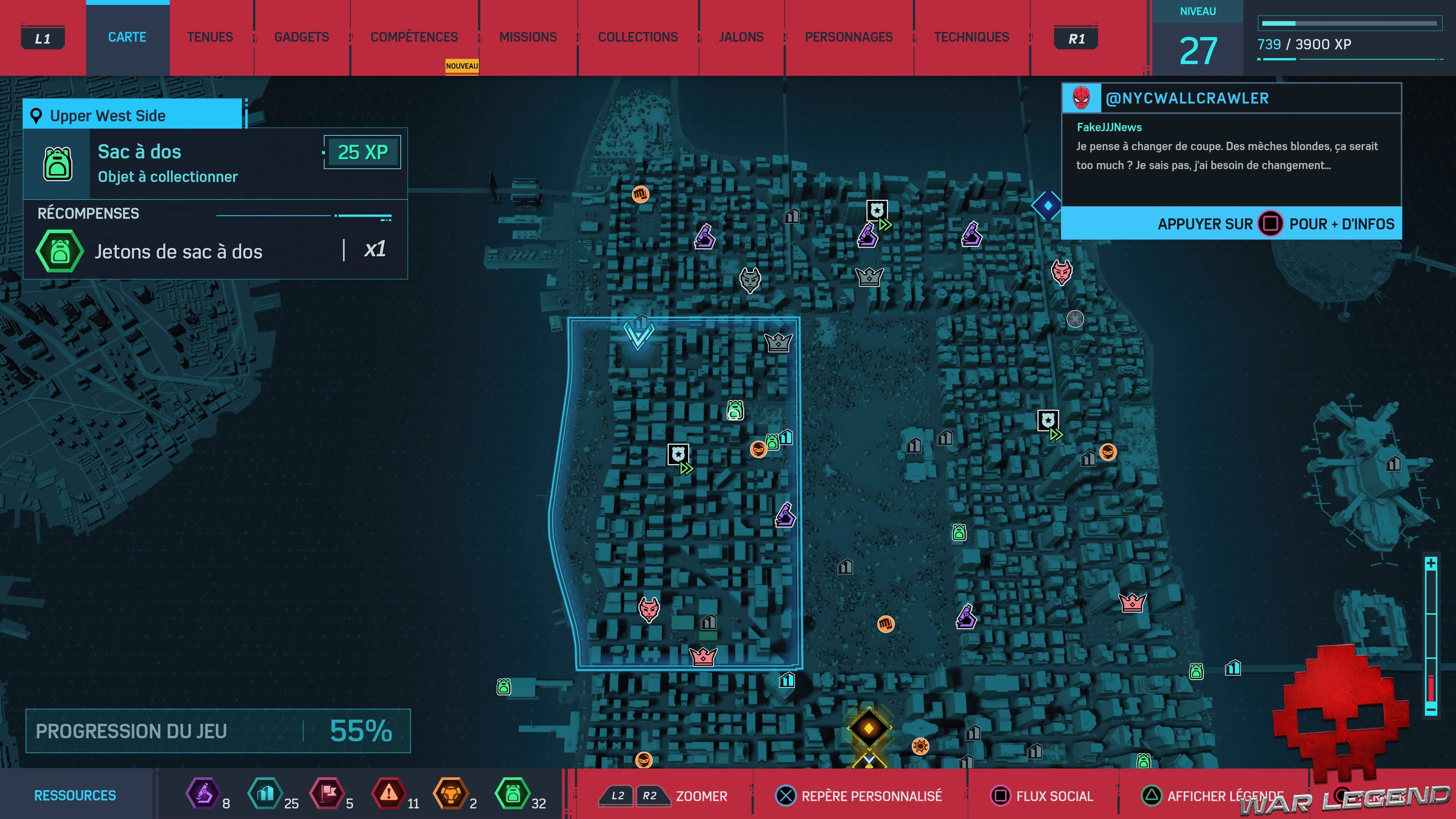 Spider-Man sacs à dos Upper West Side 5