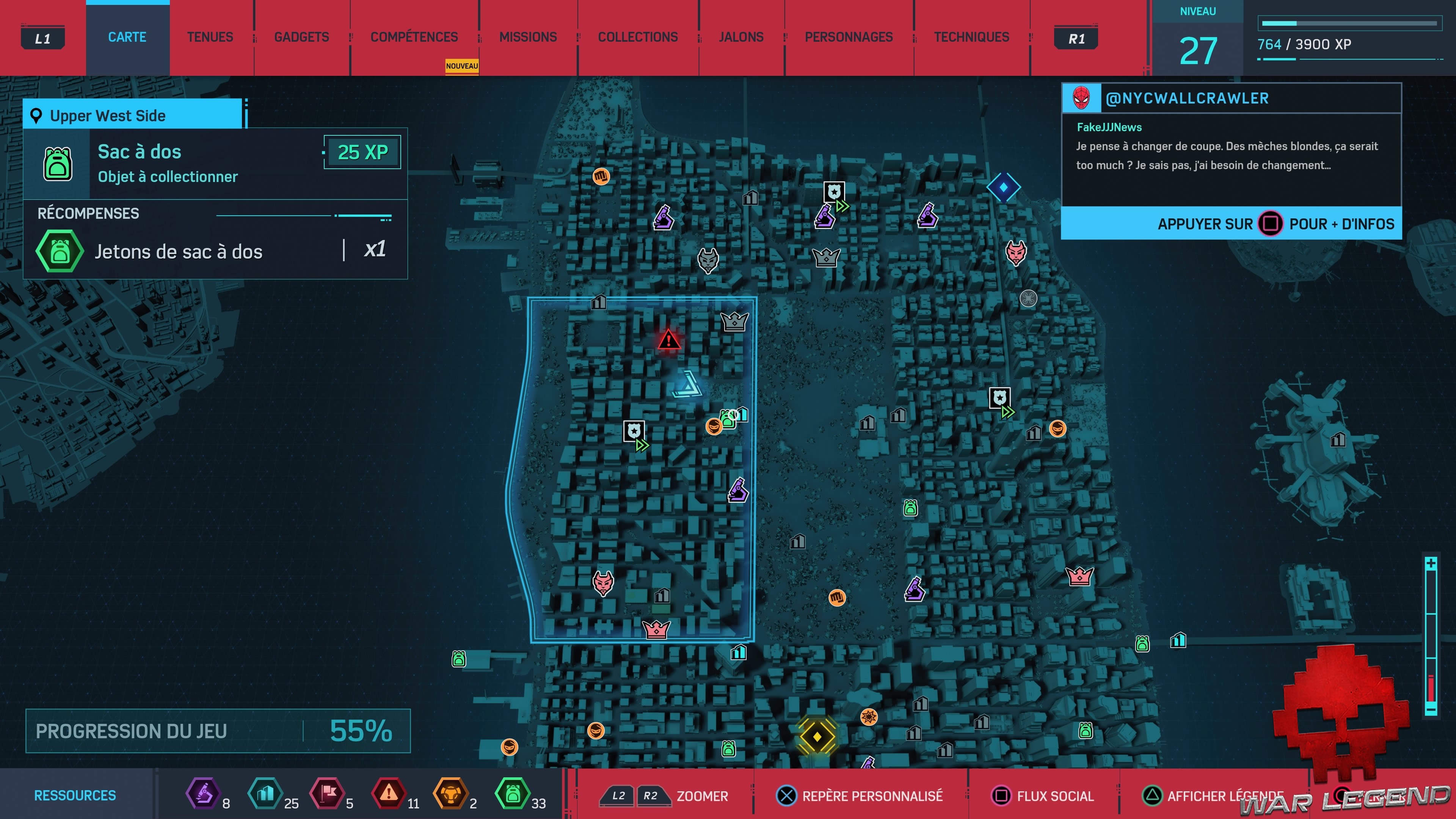 Spider-Man sacs à dos Upper West Side 6