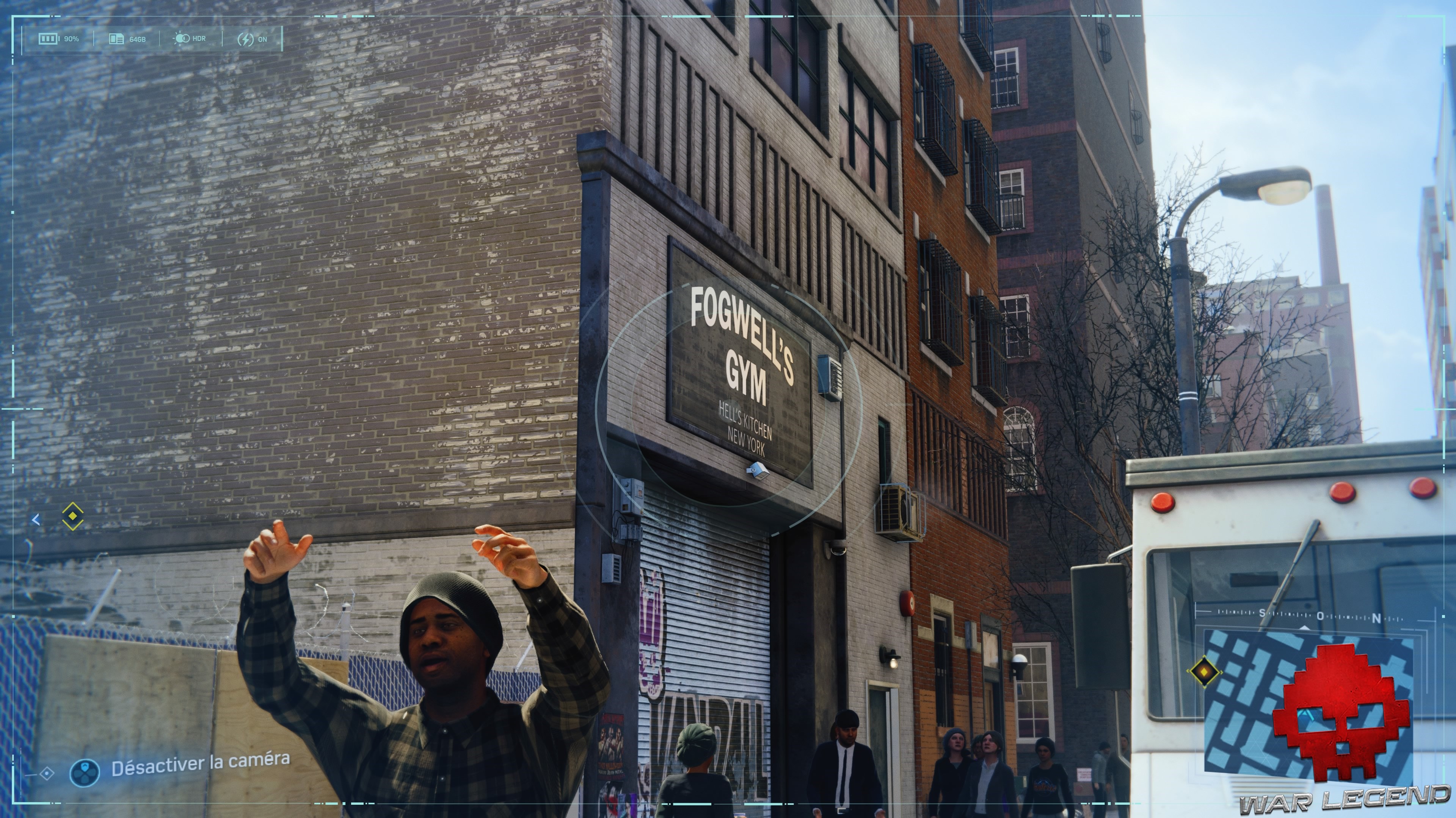 Spider-Man monuments Hell's Kitchen Gymnase de Fogwell photo