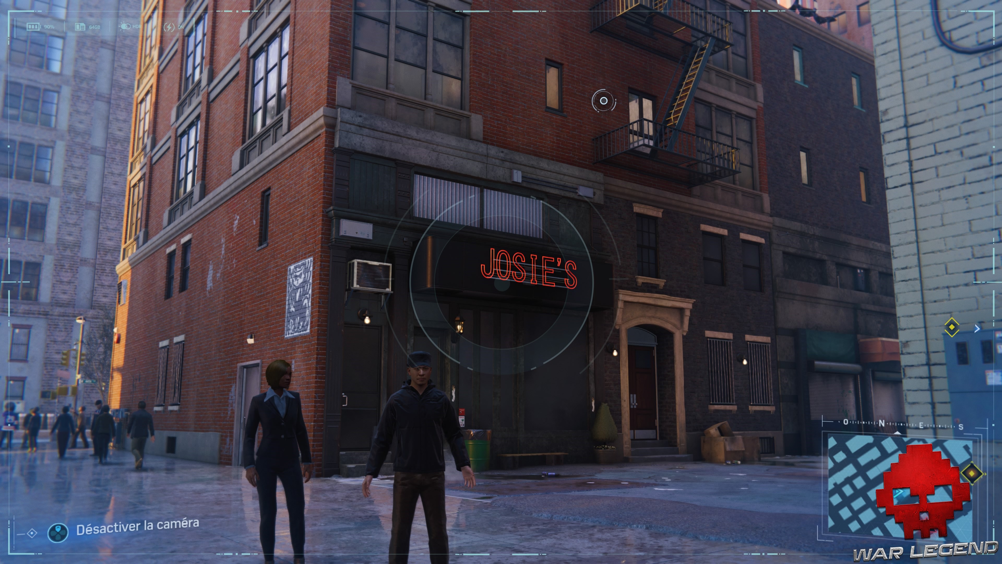 Spider-Man monuments Hell's Kitchen Chez Josie photo