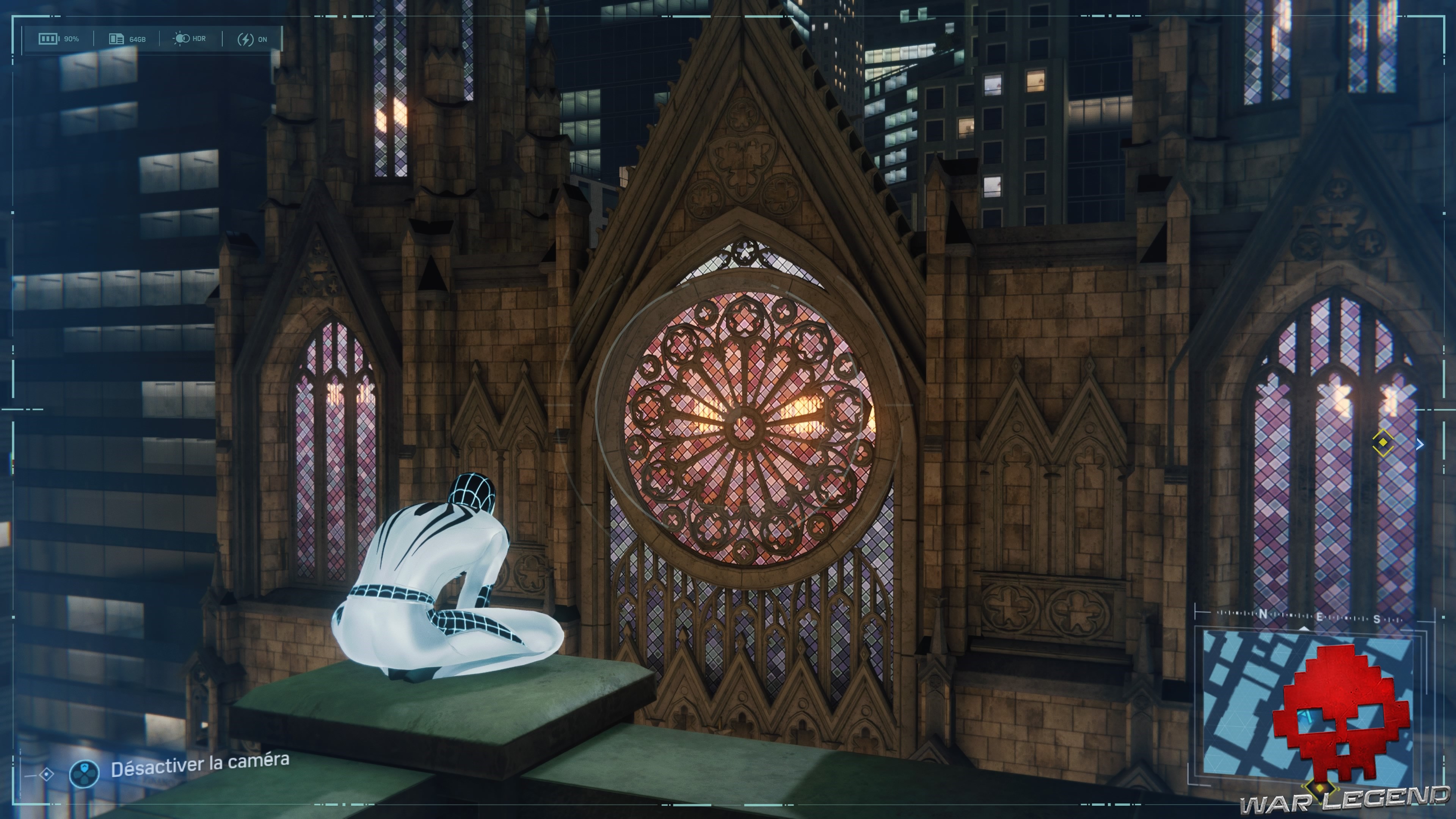 Spider-Man Monuments Midtown Cathédral Saint-Patrick photo