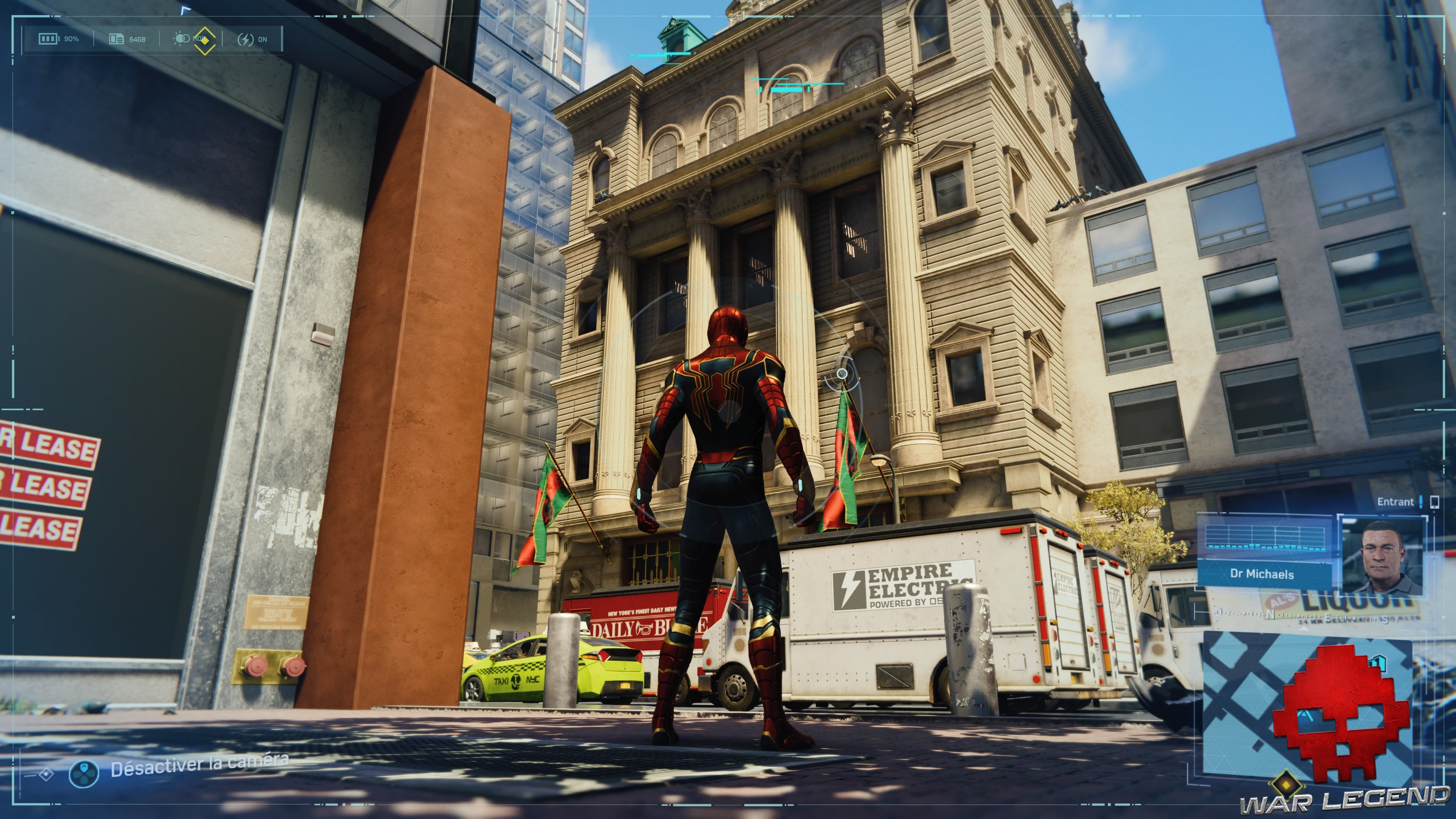 Spider-Man Monuments Midtown Ambassade du Wakanda photo
