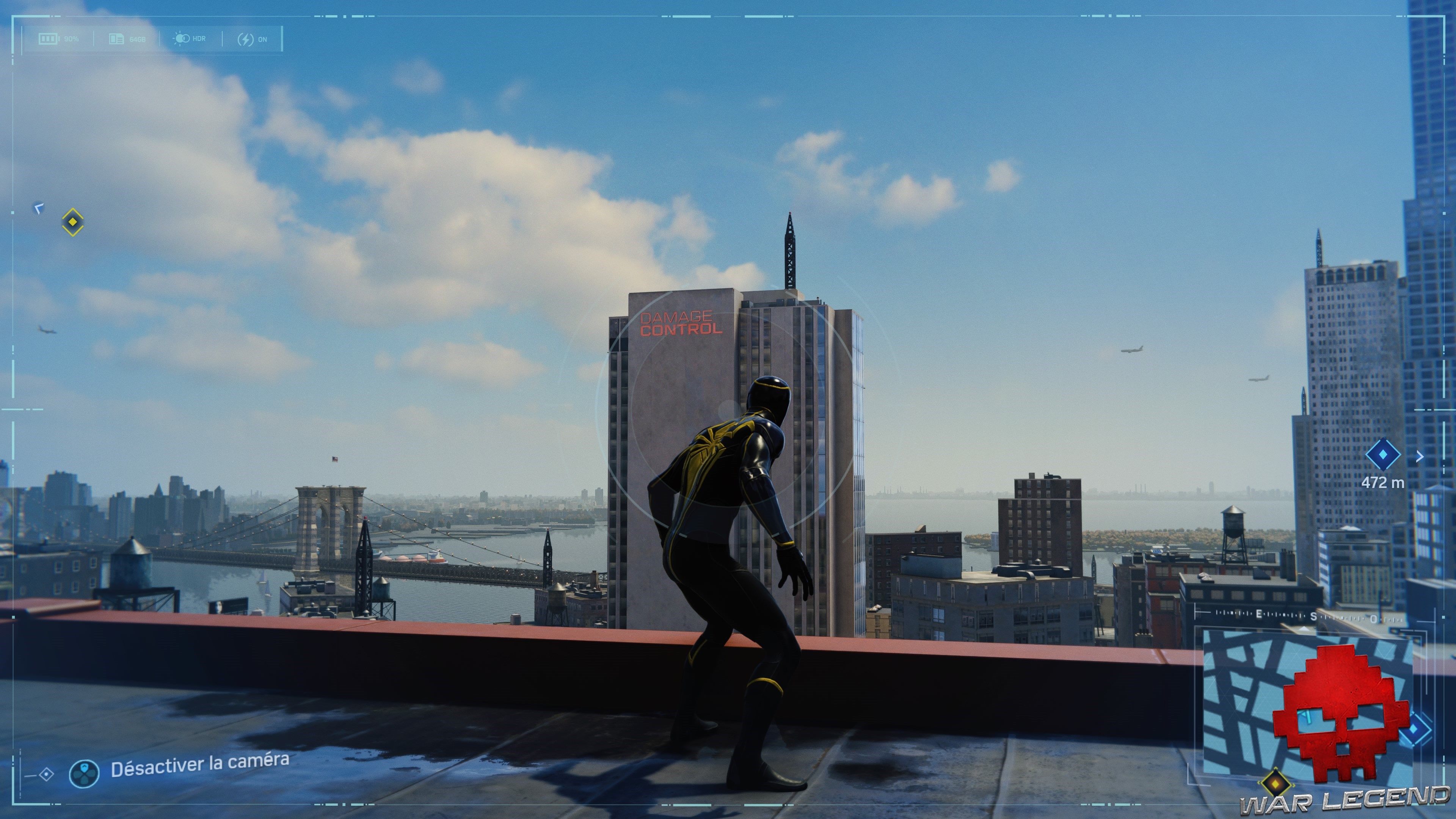 Spider-Man Monuments Quartier des affaires Damage Control photo