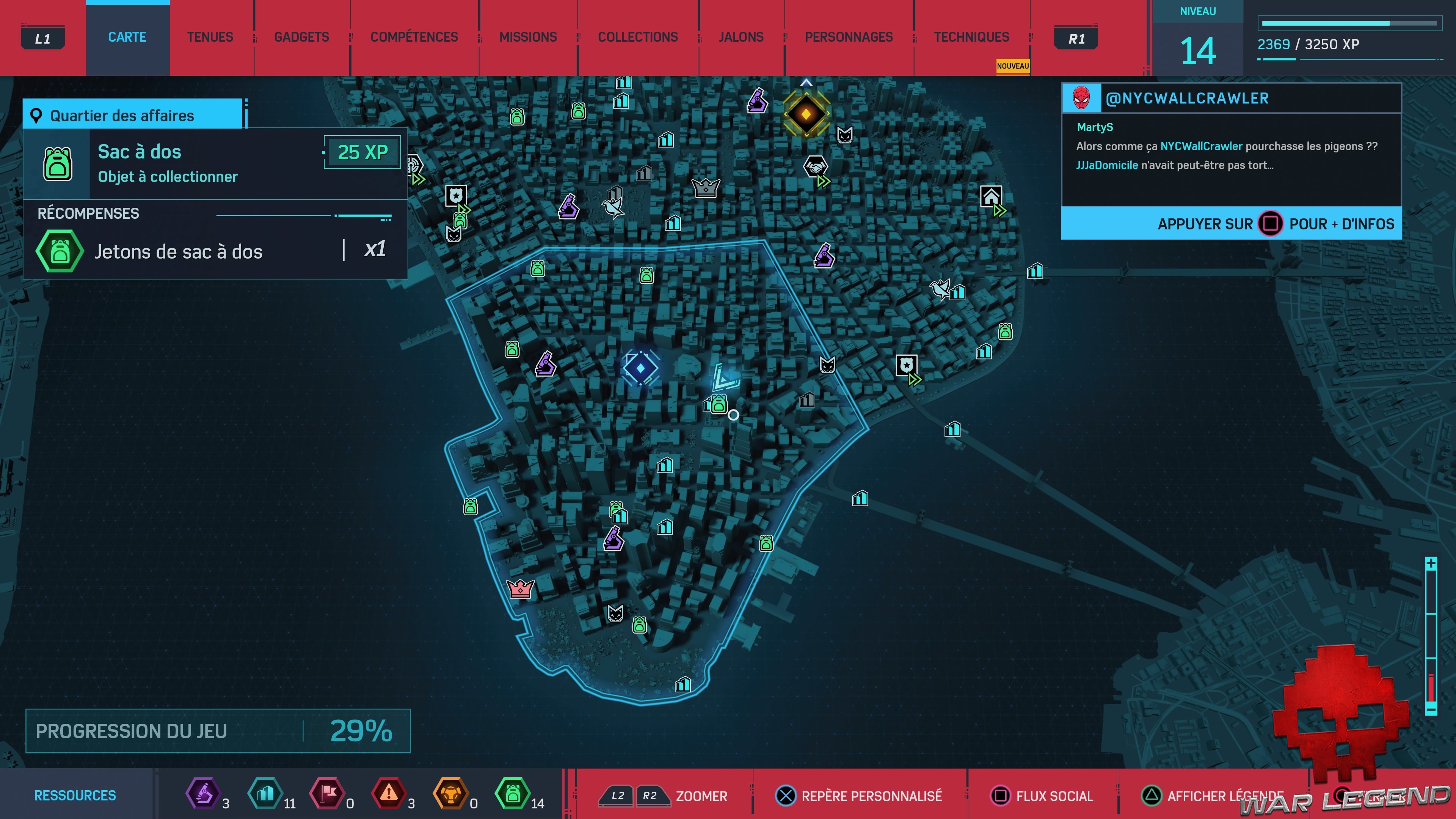 Spider-Man sacs à dos Quartier des affaires 1