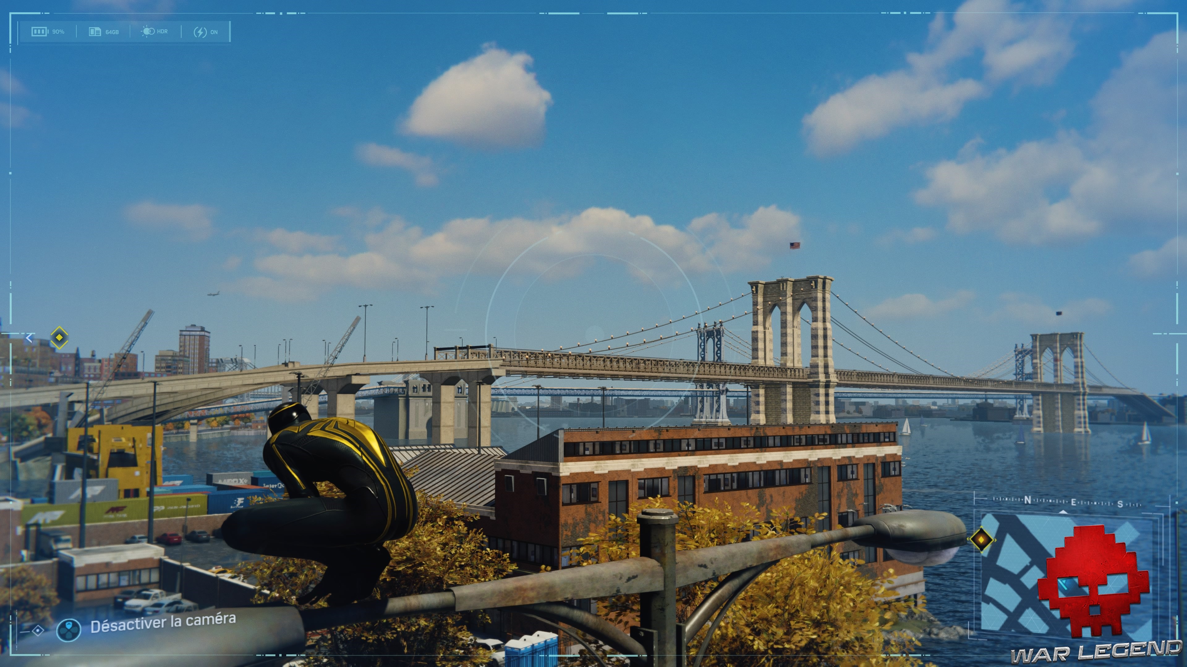 Spider-Man Monuments Quartier des affaires Pont de Brooklyn photo