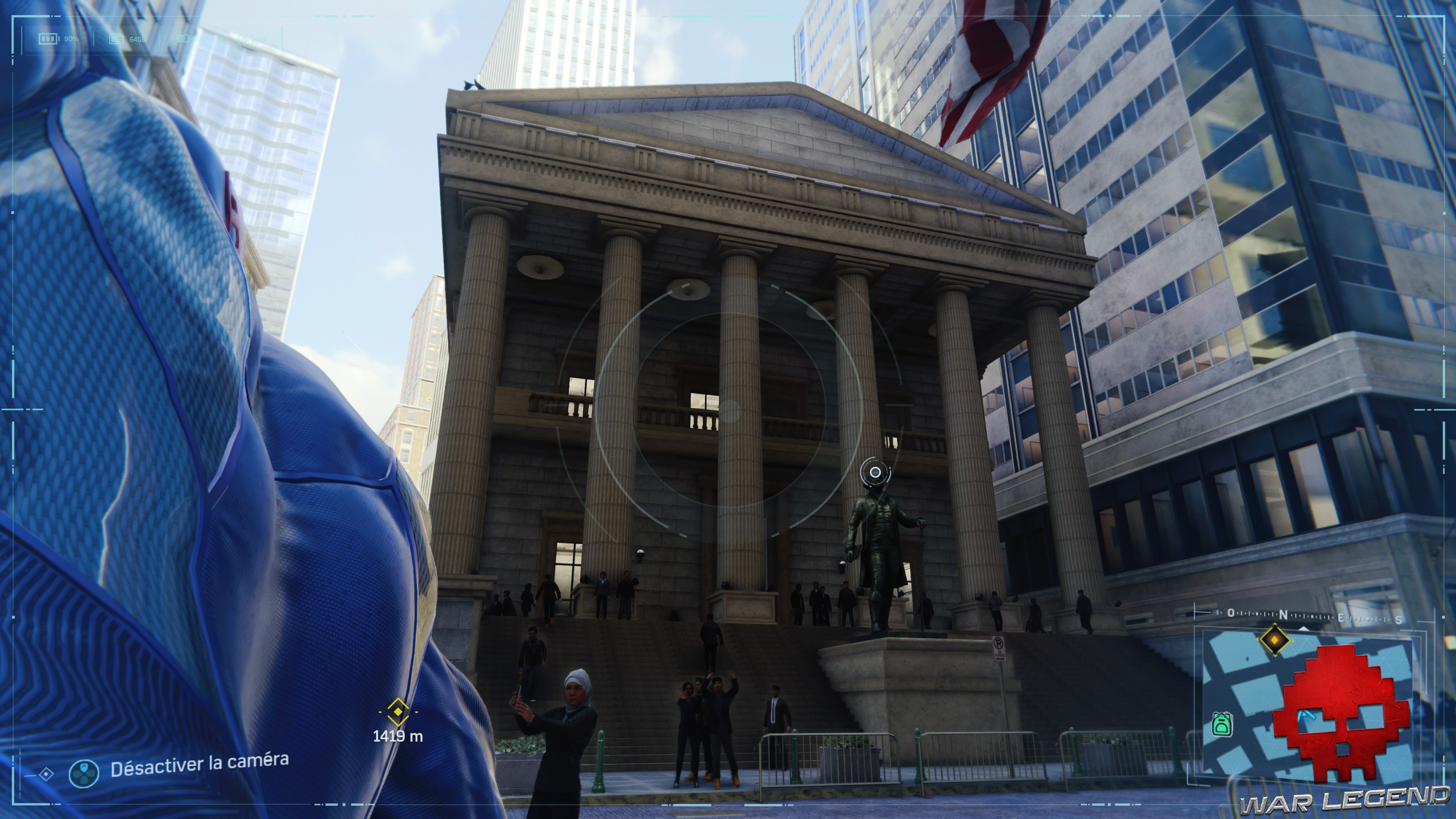 Spider-Man Monuments Quartier des affaires Wall Street photo