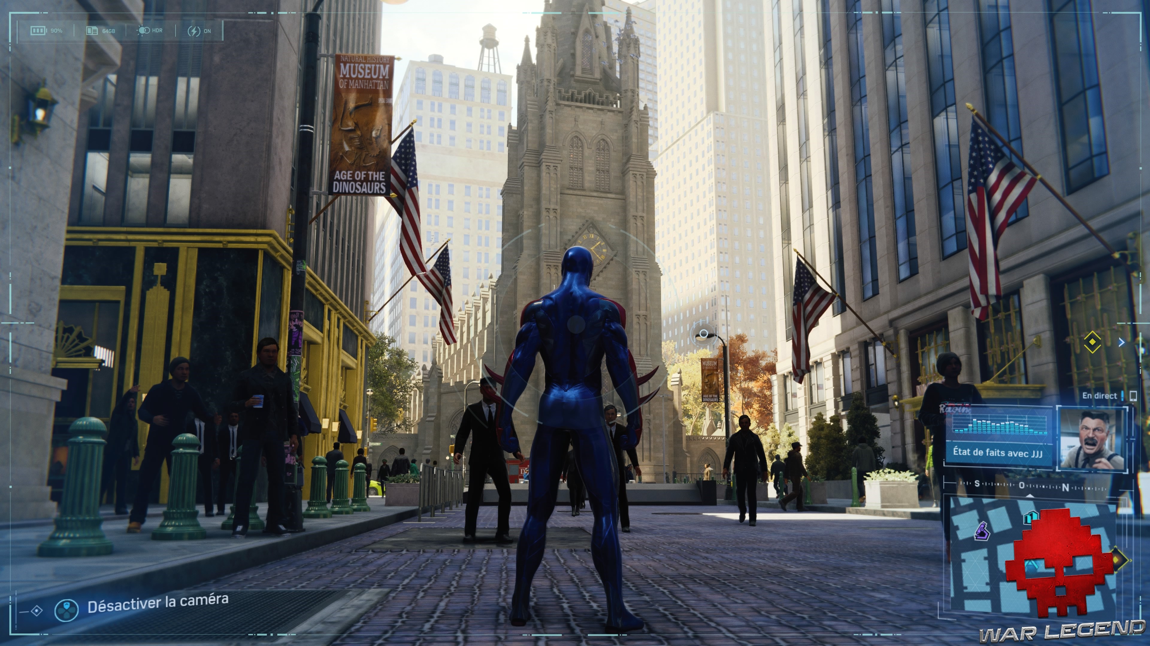 Spider-Man Monuments Quartier des affaires Trinity Church photo