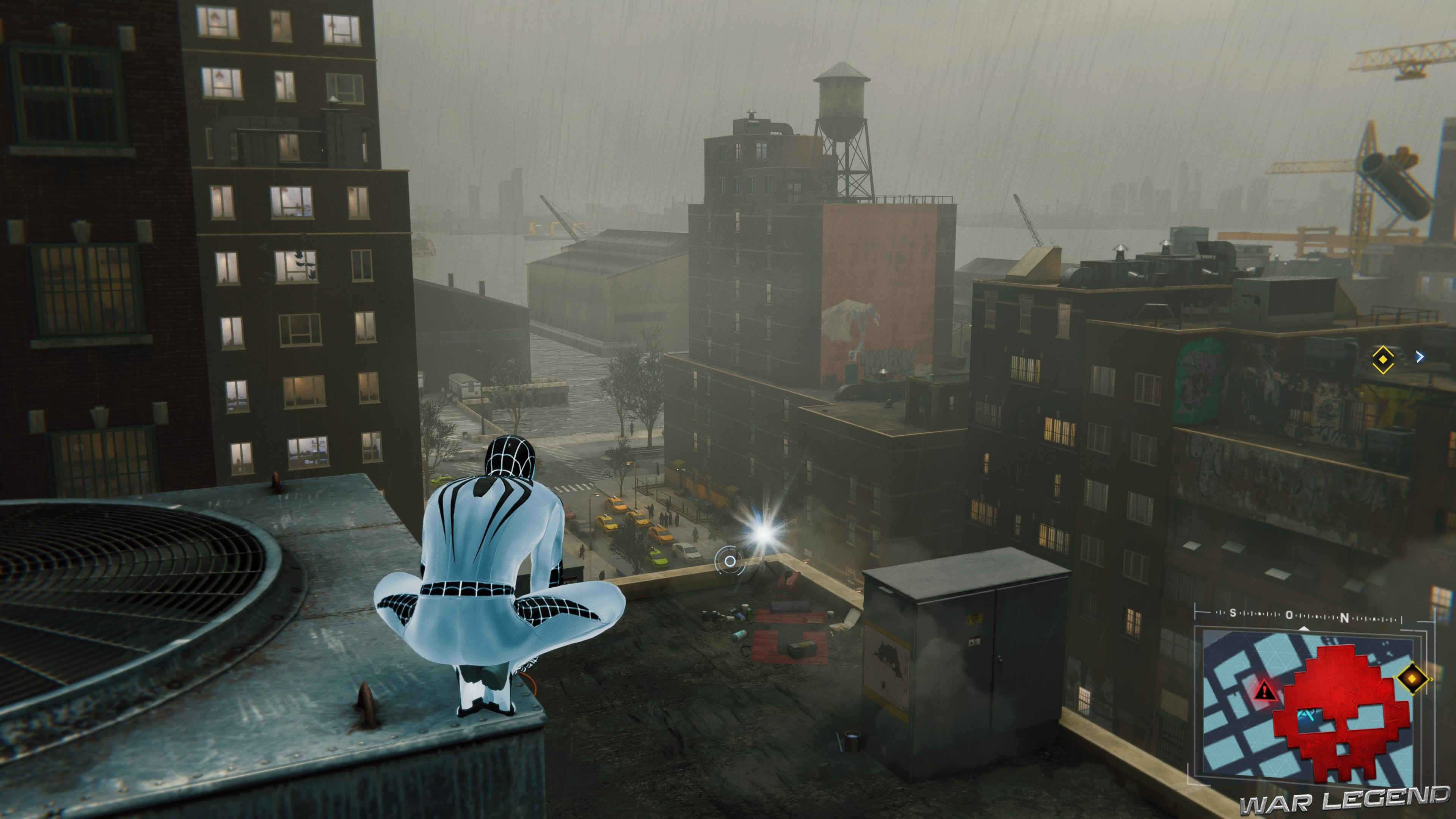 Spider-Man planques de black cat Hell's Kitchen planque 1