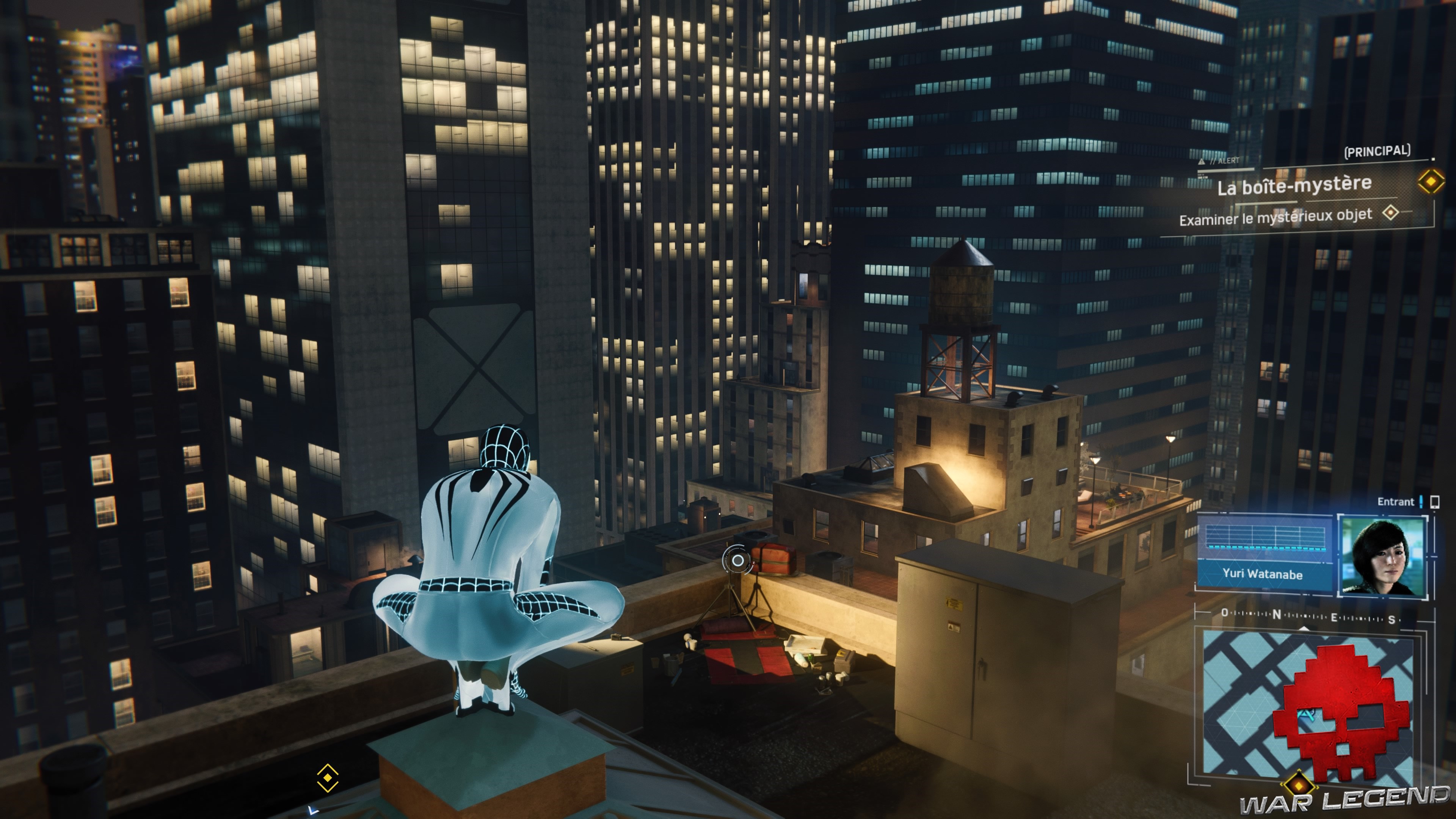 Spider-Man planques de black cat Midtown planque 2