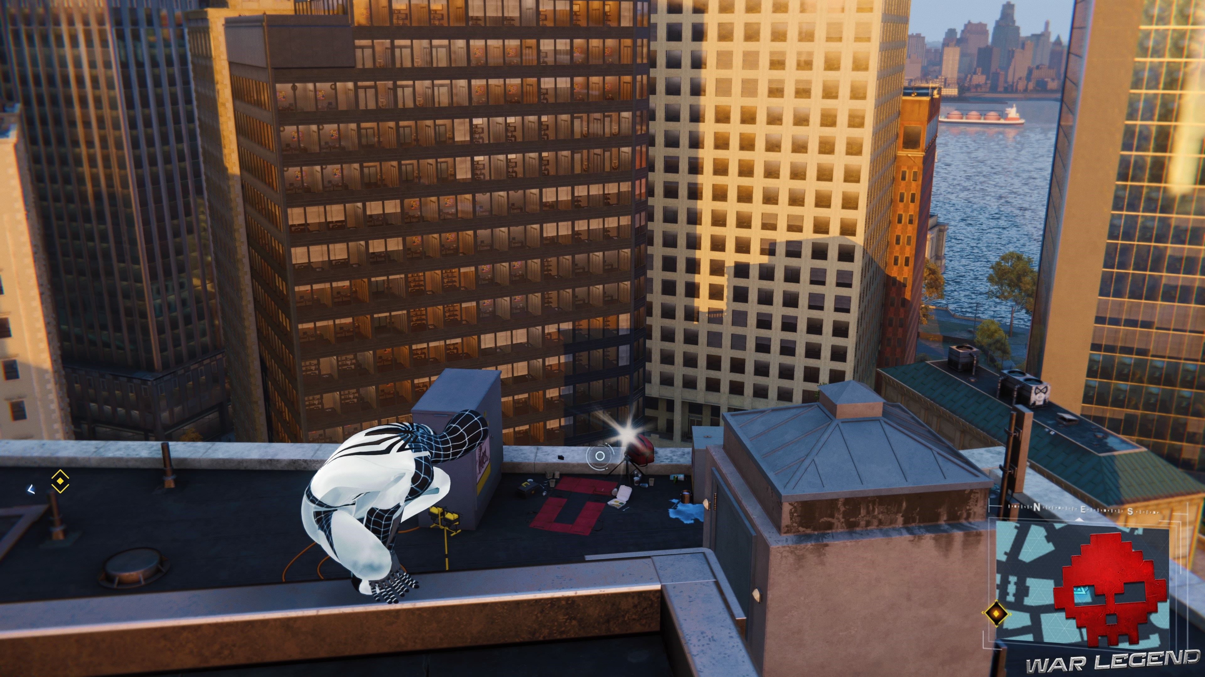 Spider-Man planques de black cat Quartier des affaires planque