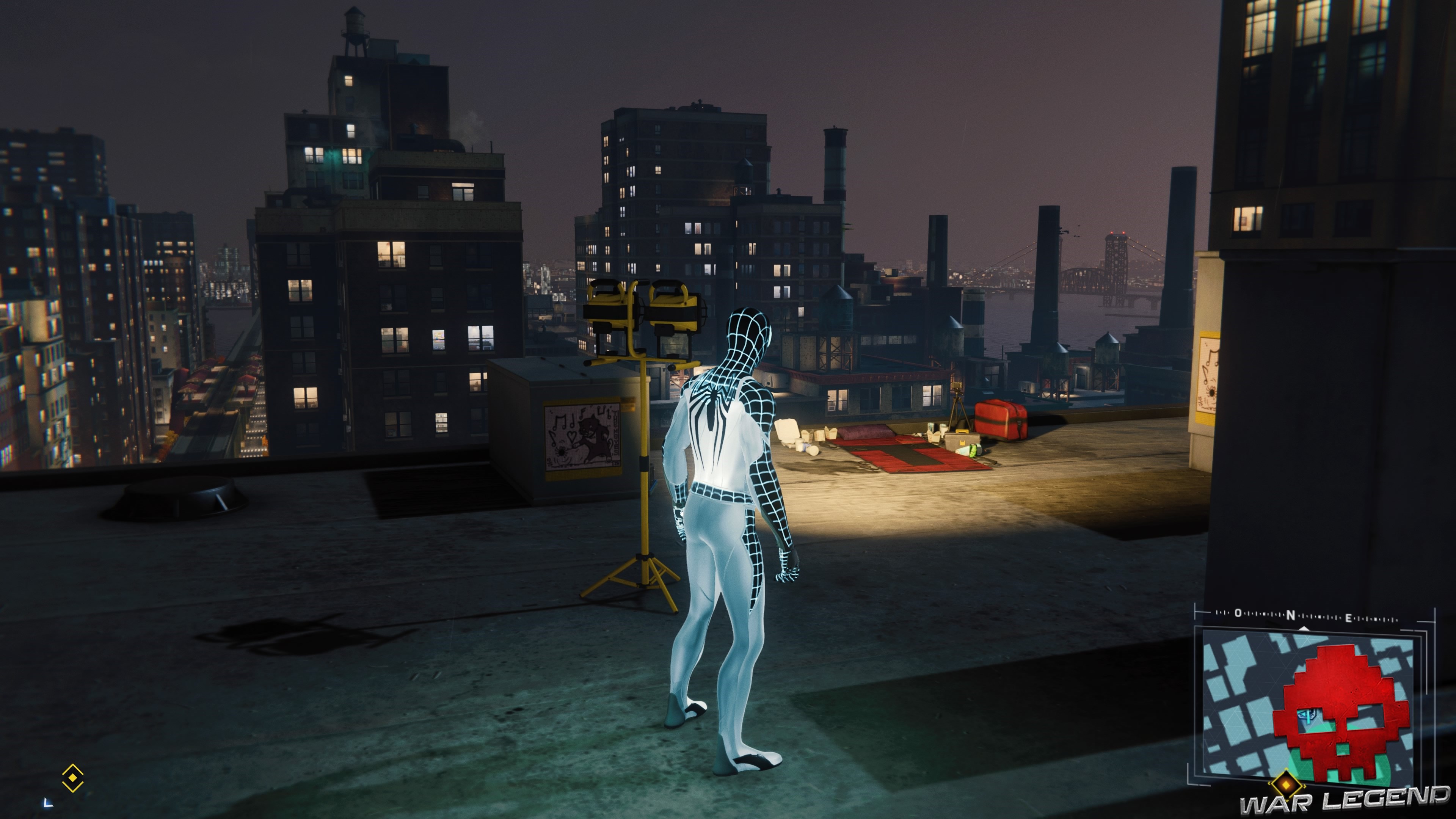 Spider-Man planques de black cat Upper East Side planque