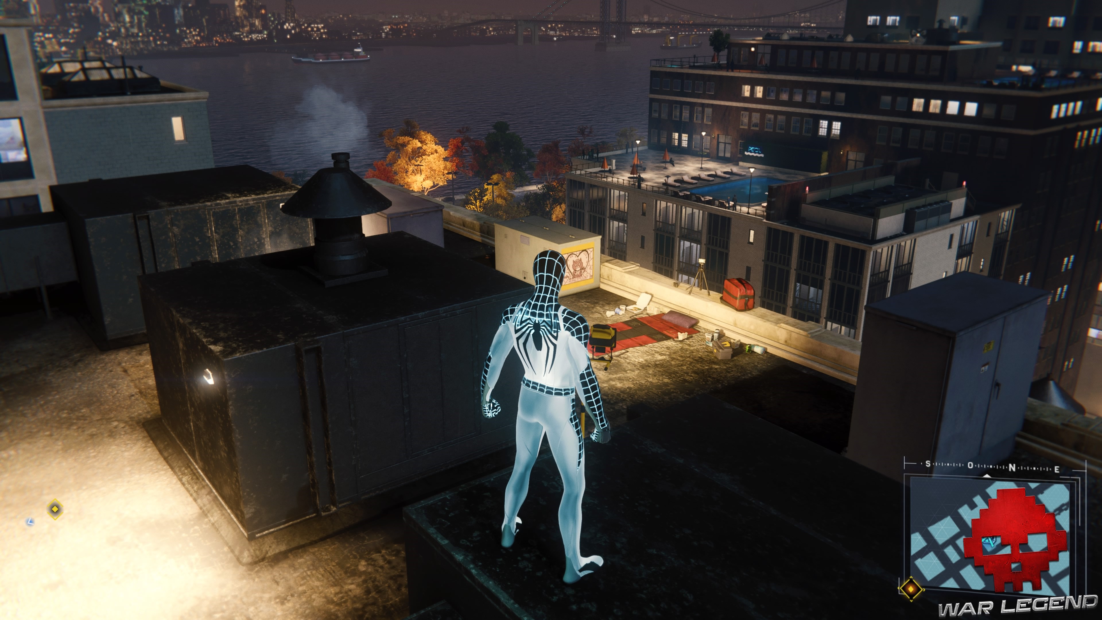 Spider-Man planques de black cat Upper West Side Planque