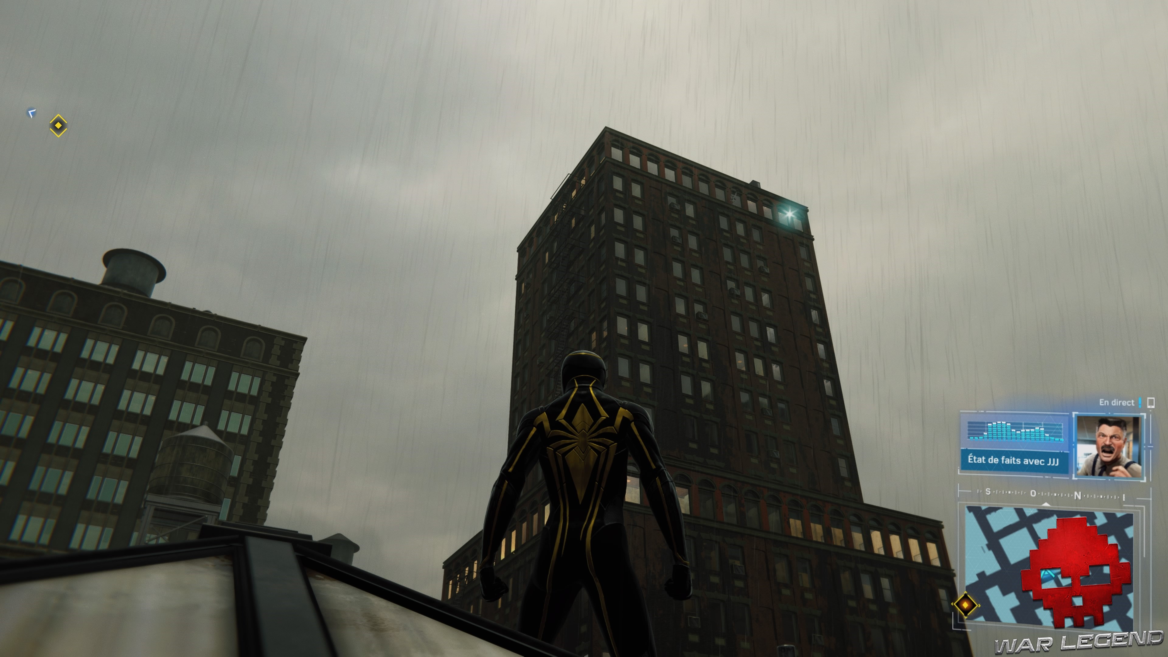 Spider-Man planques de black cat Harlem planque