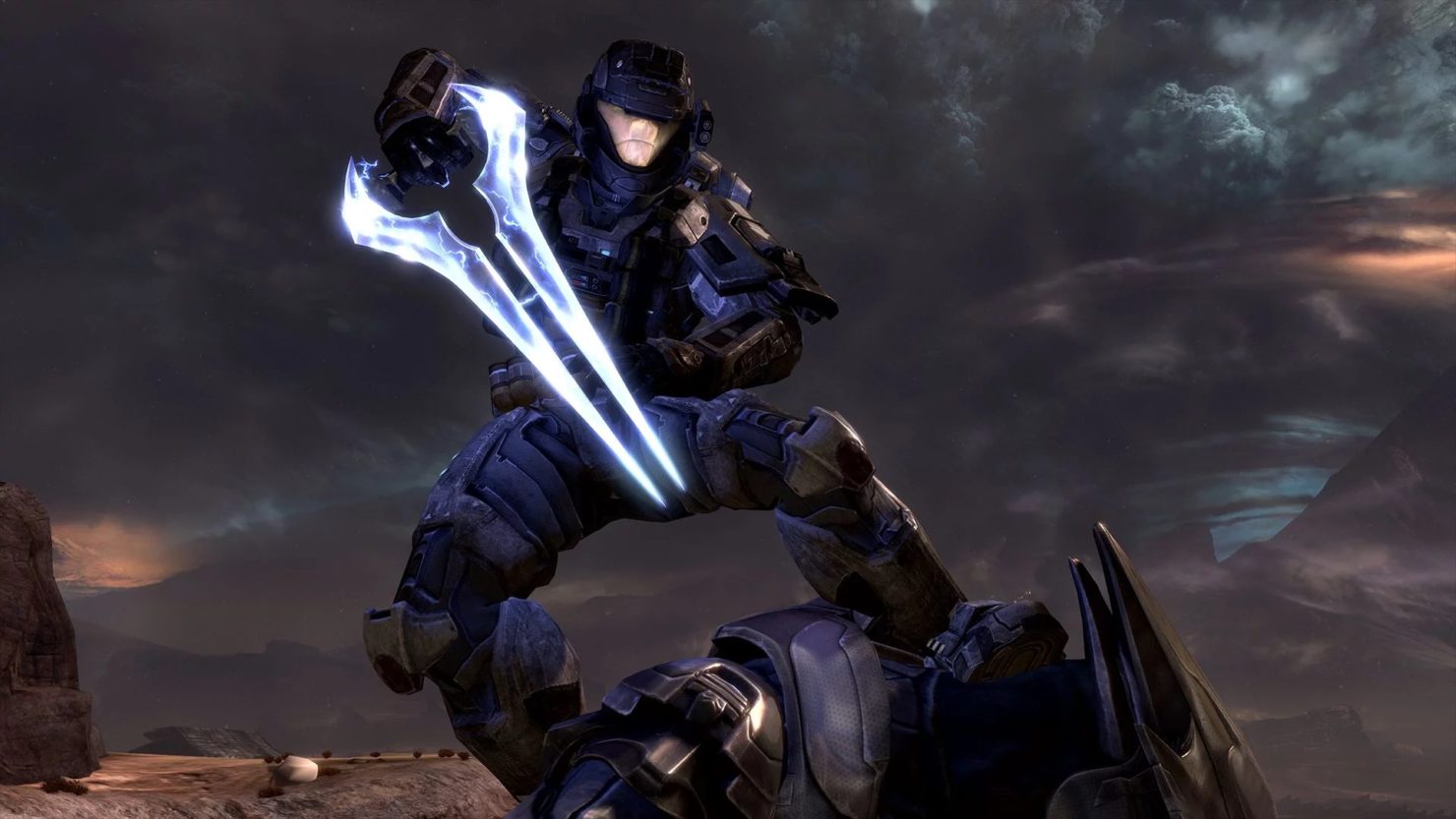 halo reach - master chief avec épée d'énergie