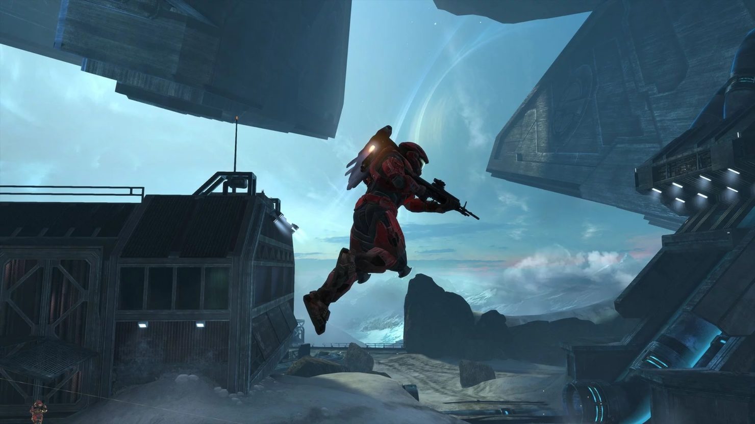 halo reach - master chief jetpack