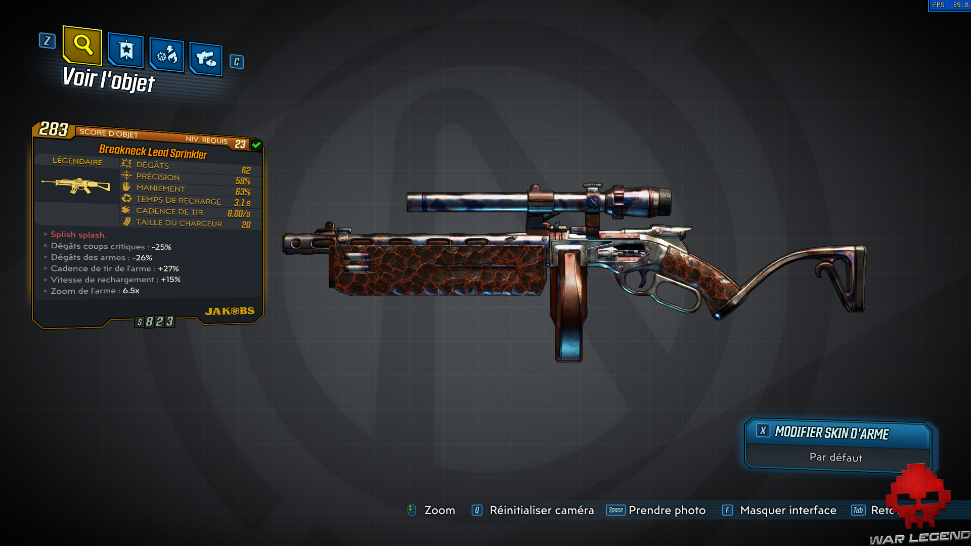 guide borderlands 3 légendaire sprinkler