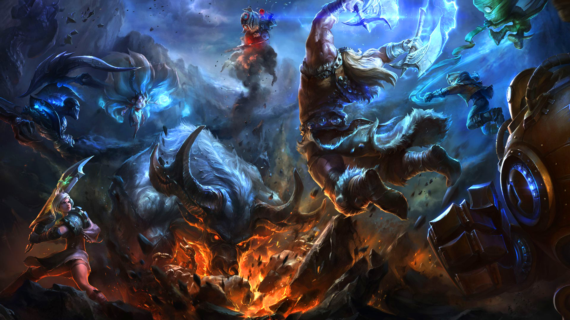 League of Legends champions cover