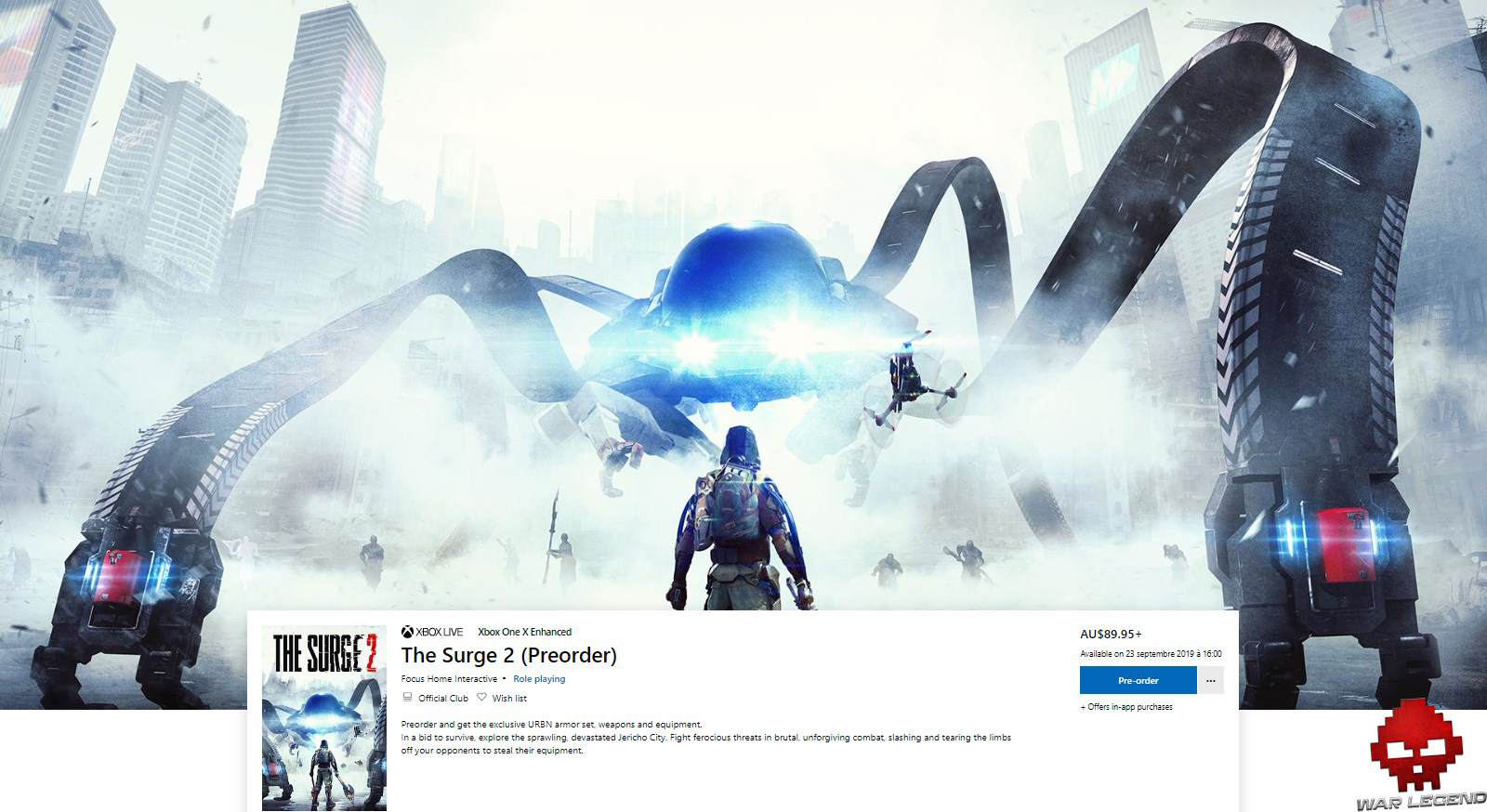 leak the surge 2 préco