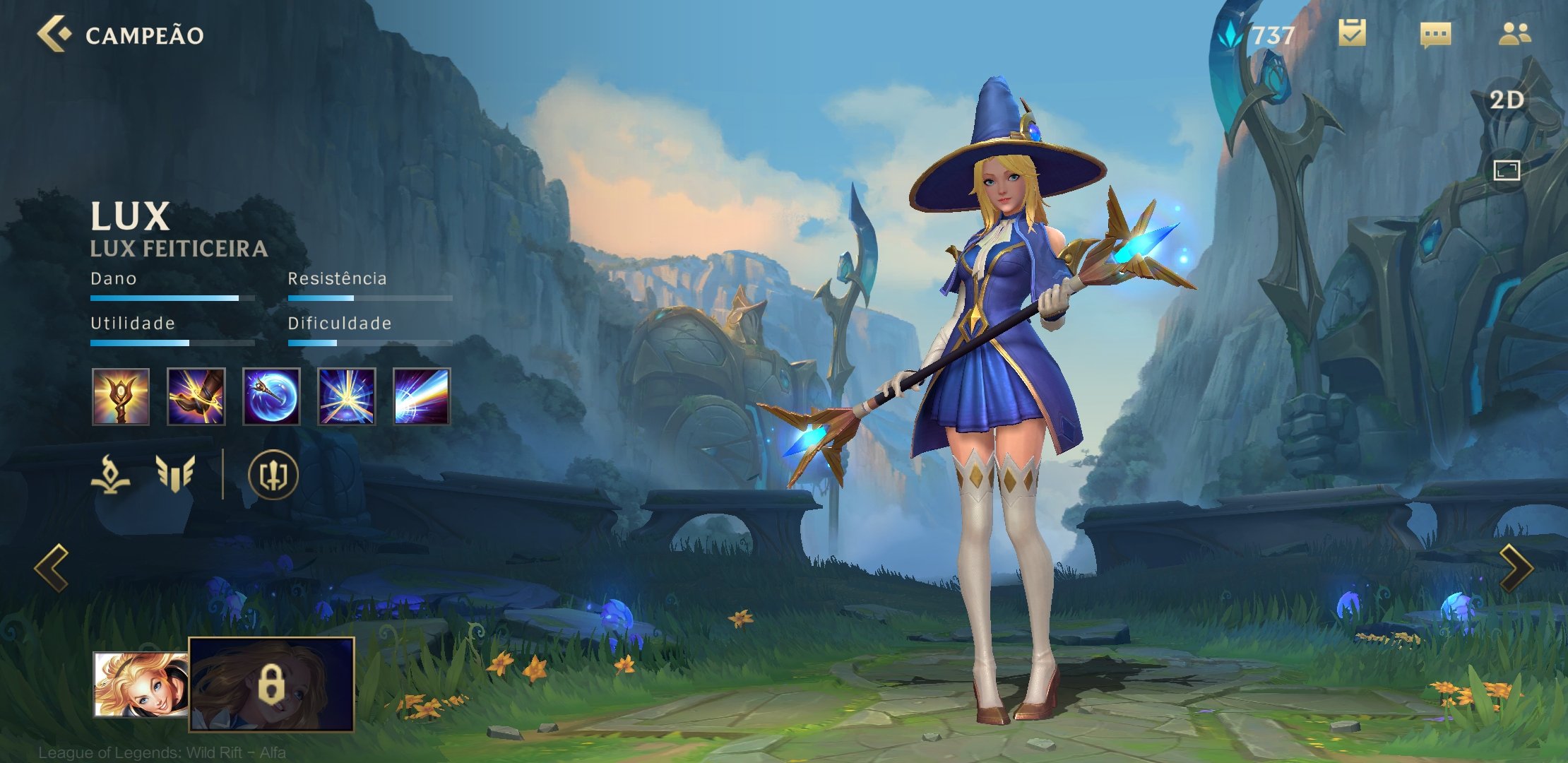 league of legends wild rift lux
