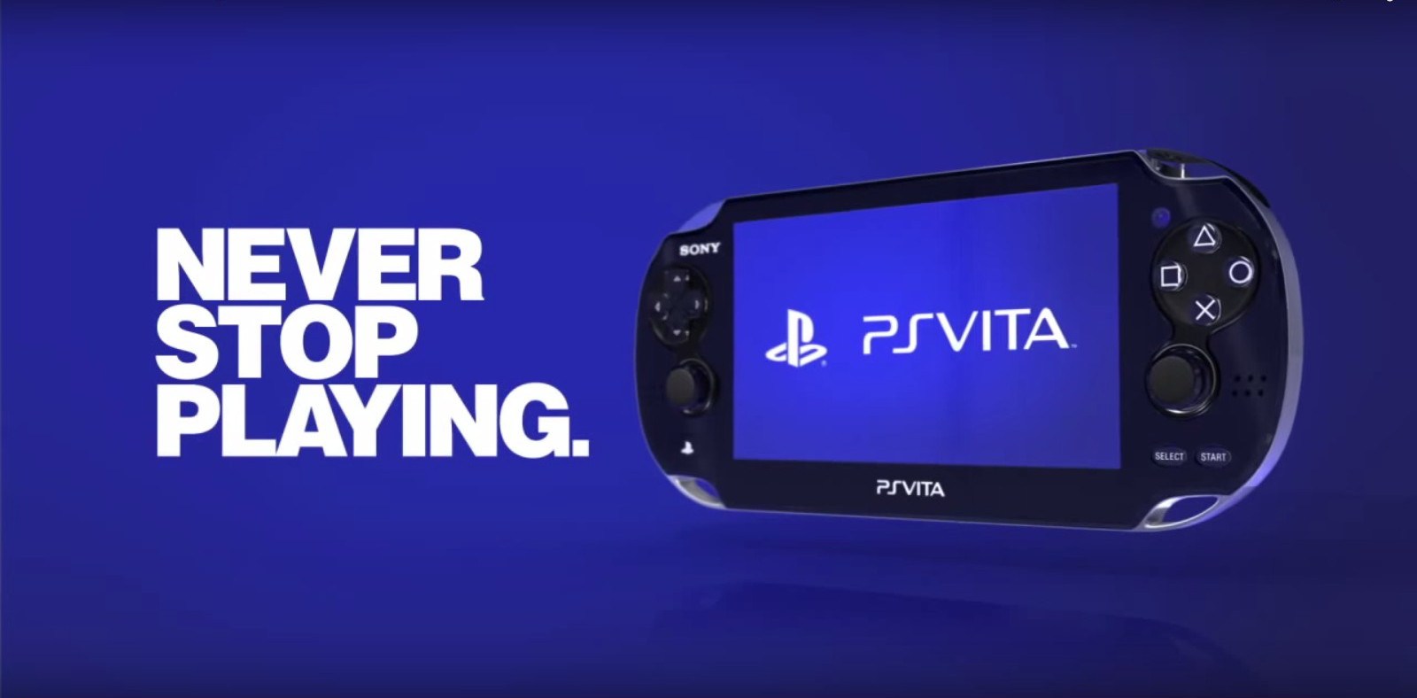 PS VITA - never stop playing