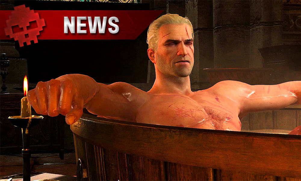 Maj Geralt De Riv The Witcher, Bathtub Geralt Figure