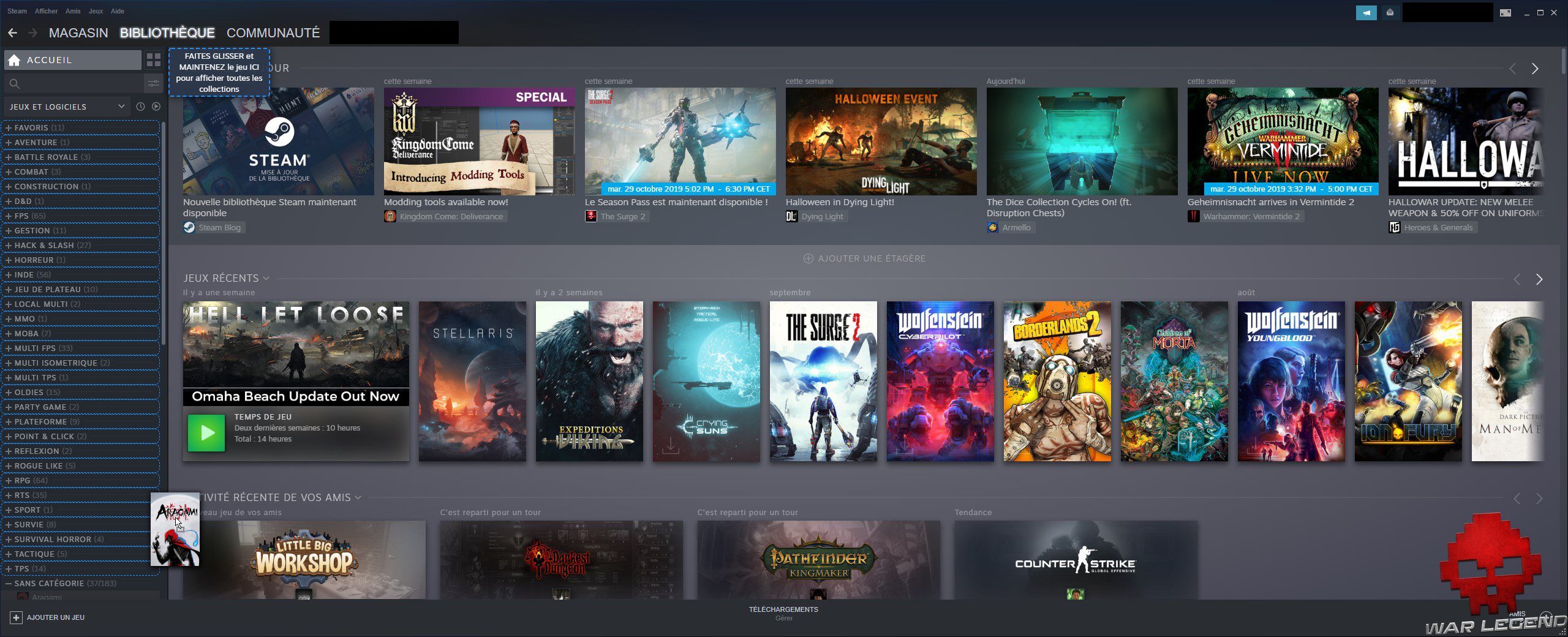 nouvelle bibliothèque steam 1