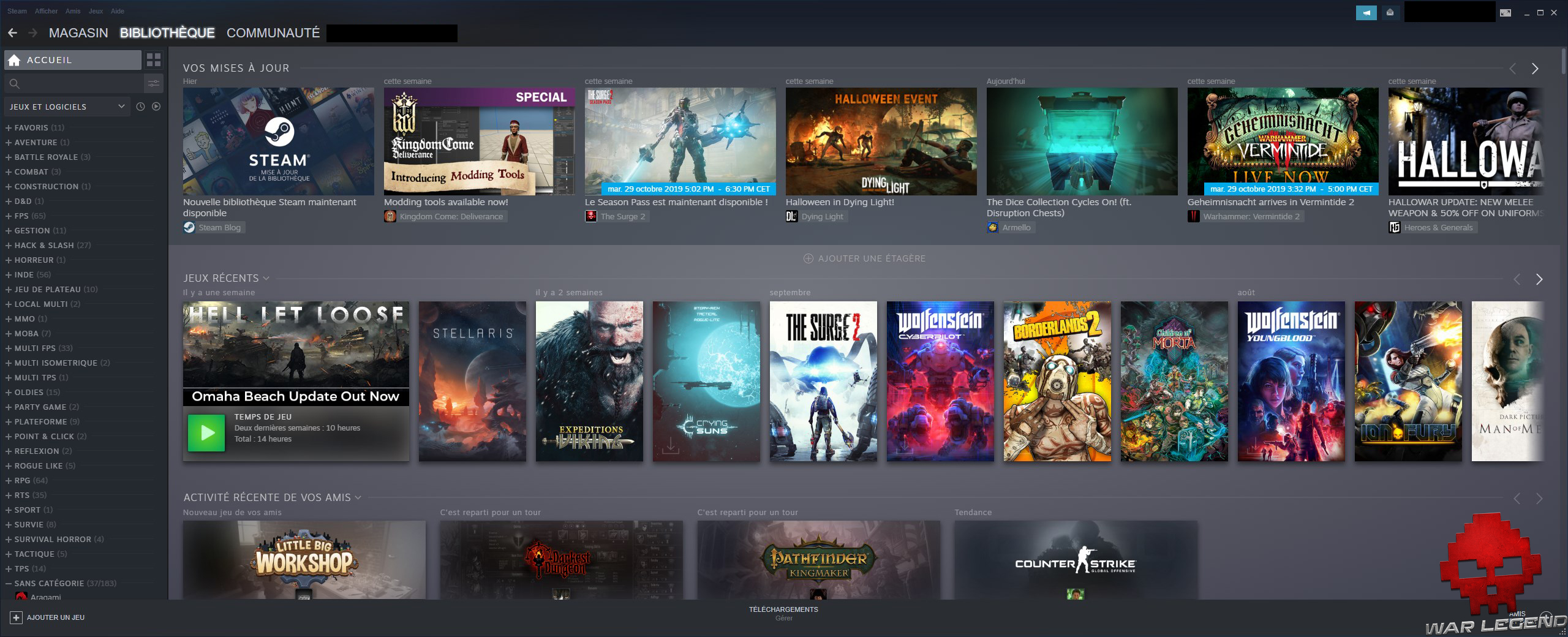 nouvelle bibliothèque steam 2