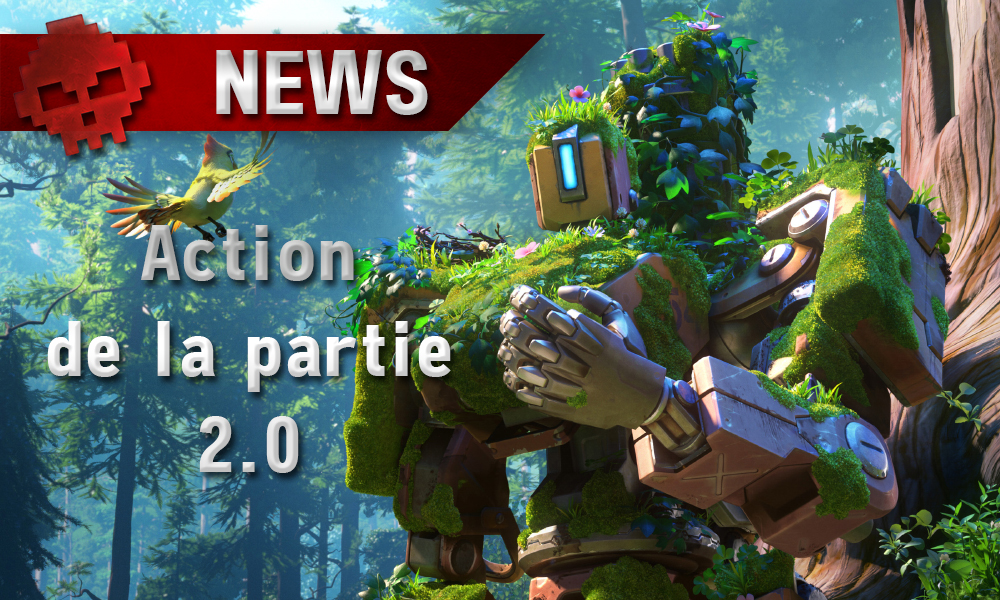 Overwatch - Action de la Partie 2.0 en développement bastion skin verdure