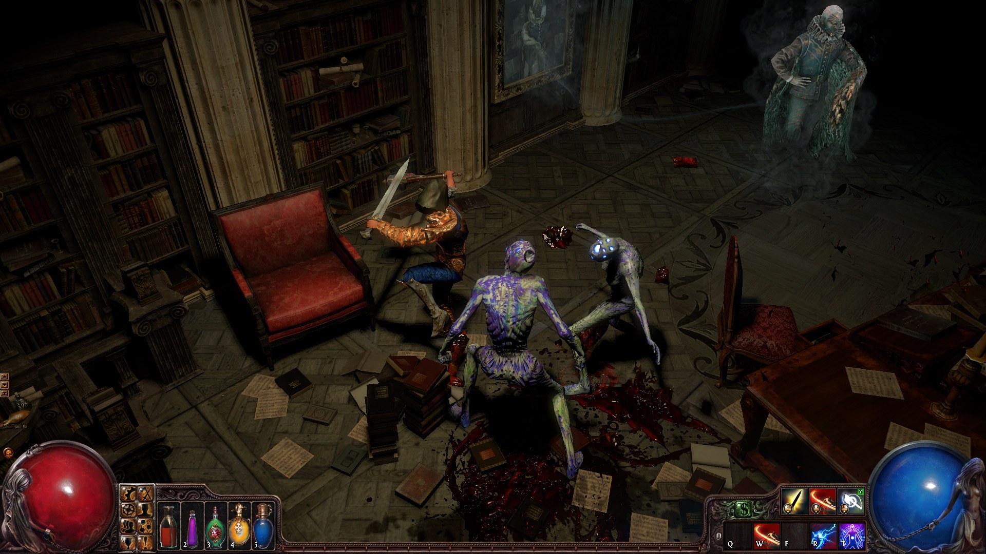 path of exile melee