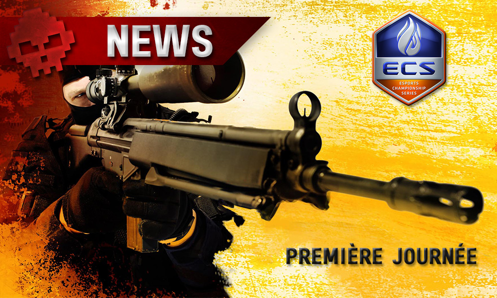 CS: GO - Récapitulatif de la première journée des finales ECS - Anti terroriste tenant une arme et visant avec