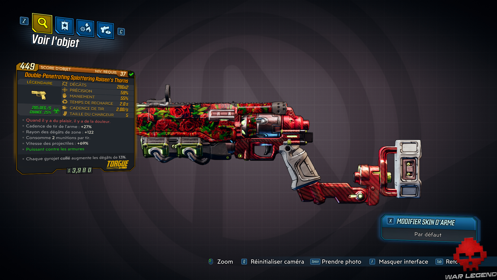 guide borderlands 3 légendaire