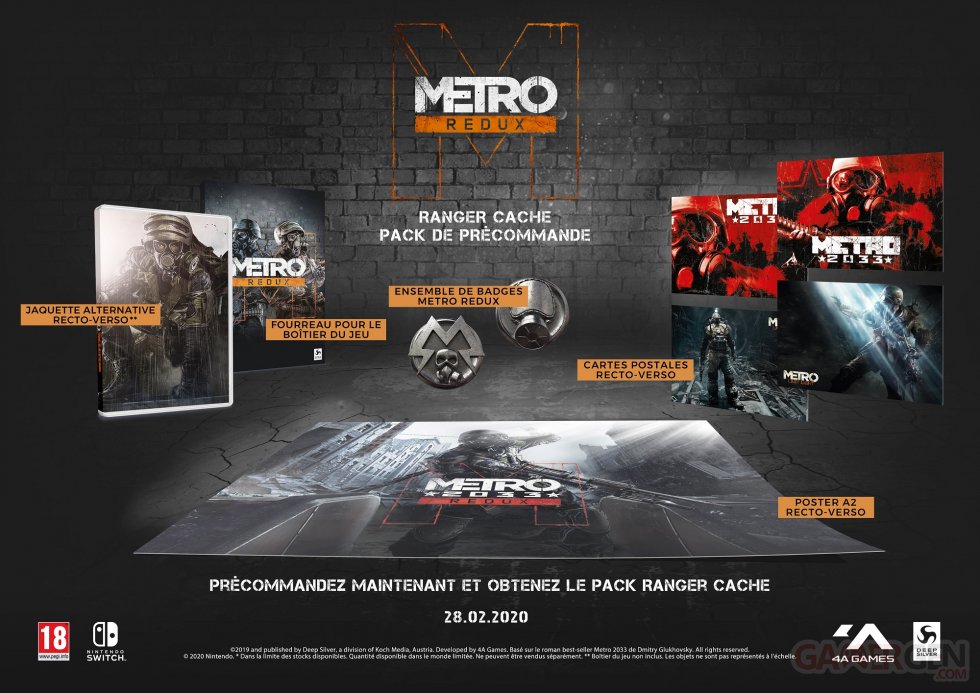 pack ranger cache metro redux switch