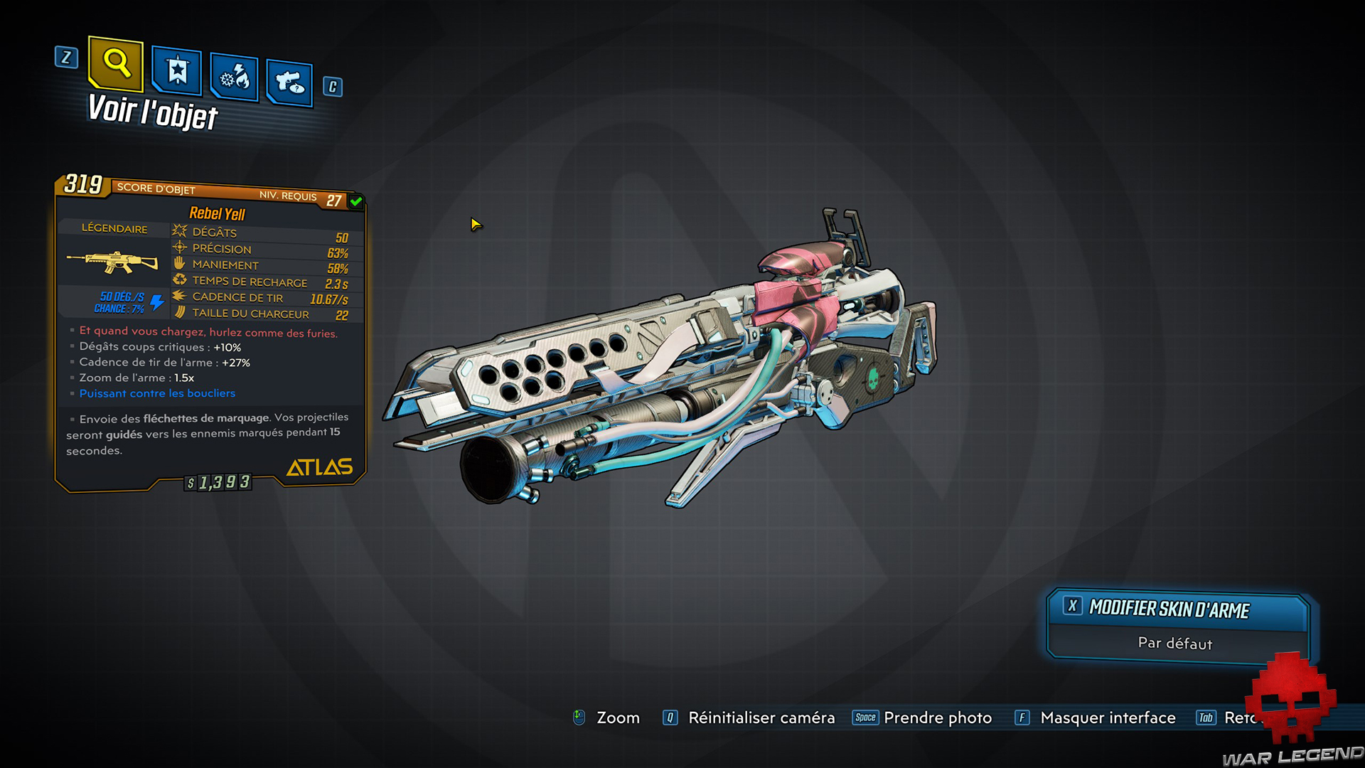 guide borderlands 3 légendaire