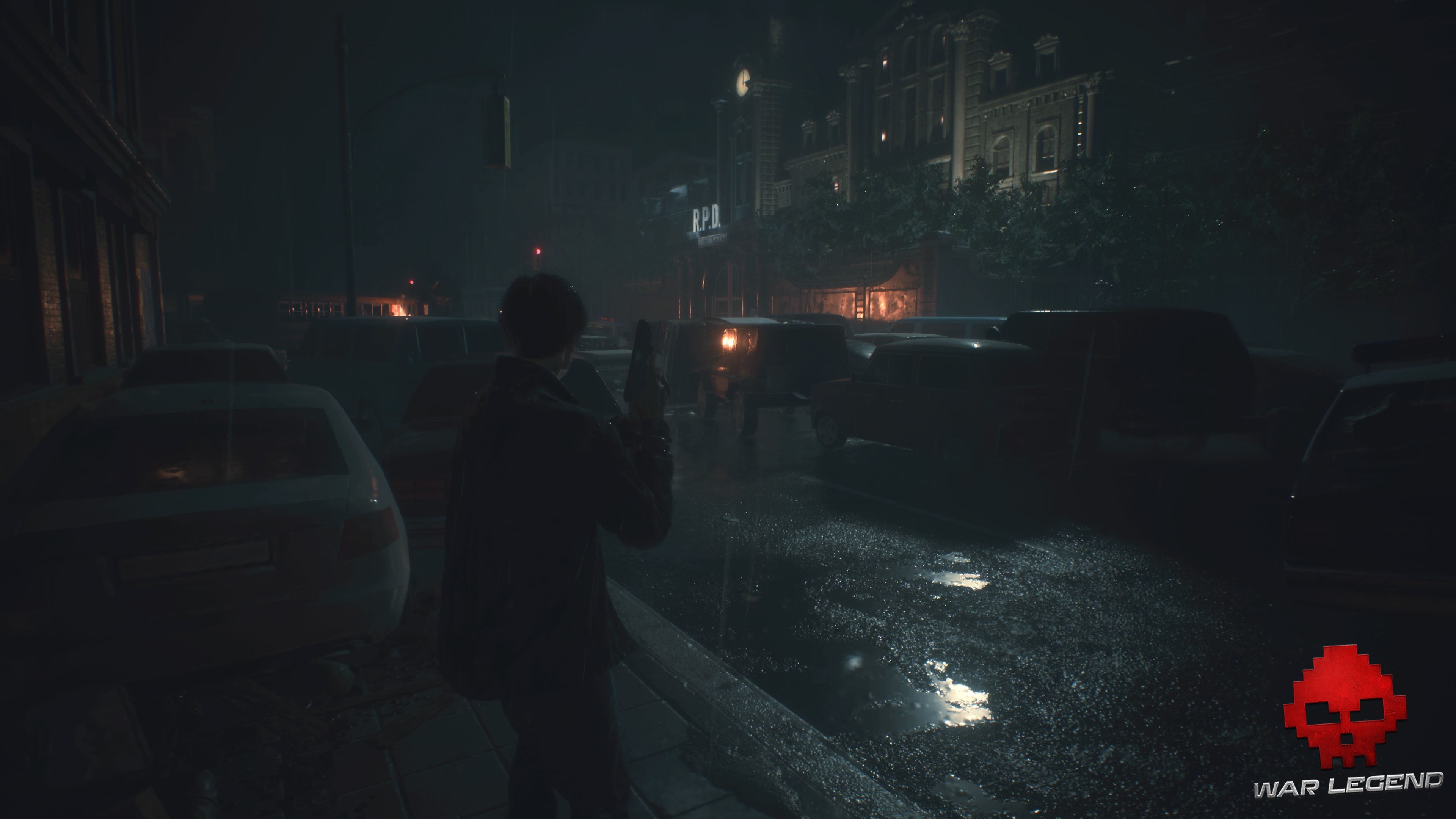 Test Resident Evil 2 - Leon dans les rues de Raccoon City