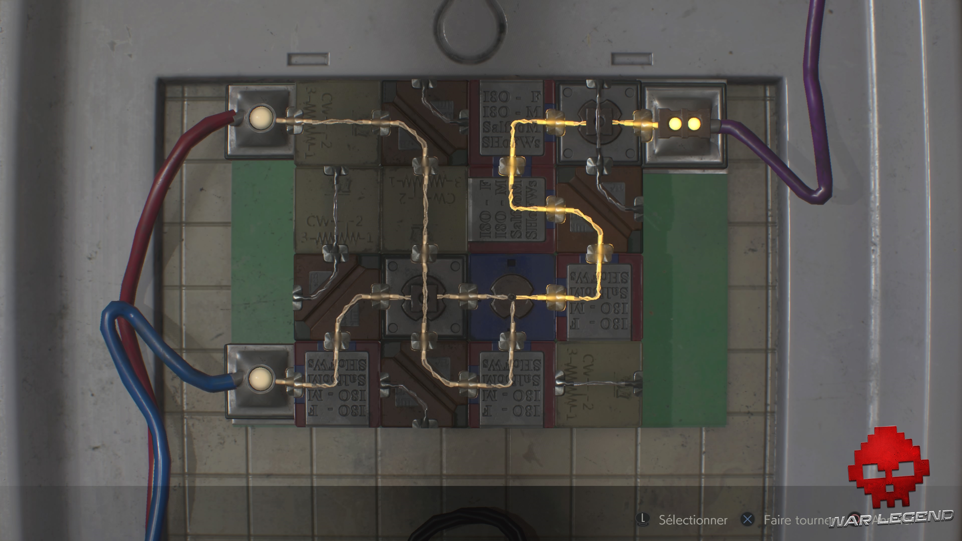 Soluce Resident Evil 2 – Guide des puzzles - Circuit électronique Leon